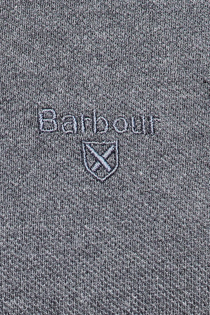Essential Long Sleeve Sports Polo Shirt - Slate Marl - Image 7