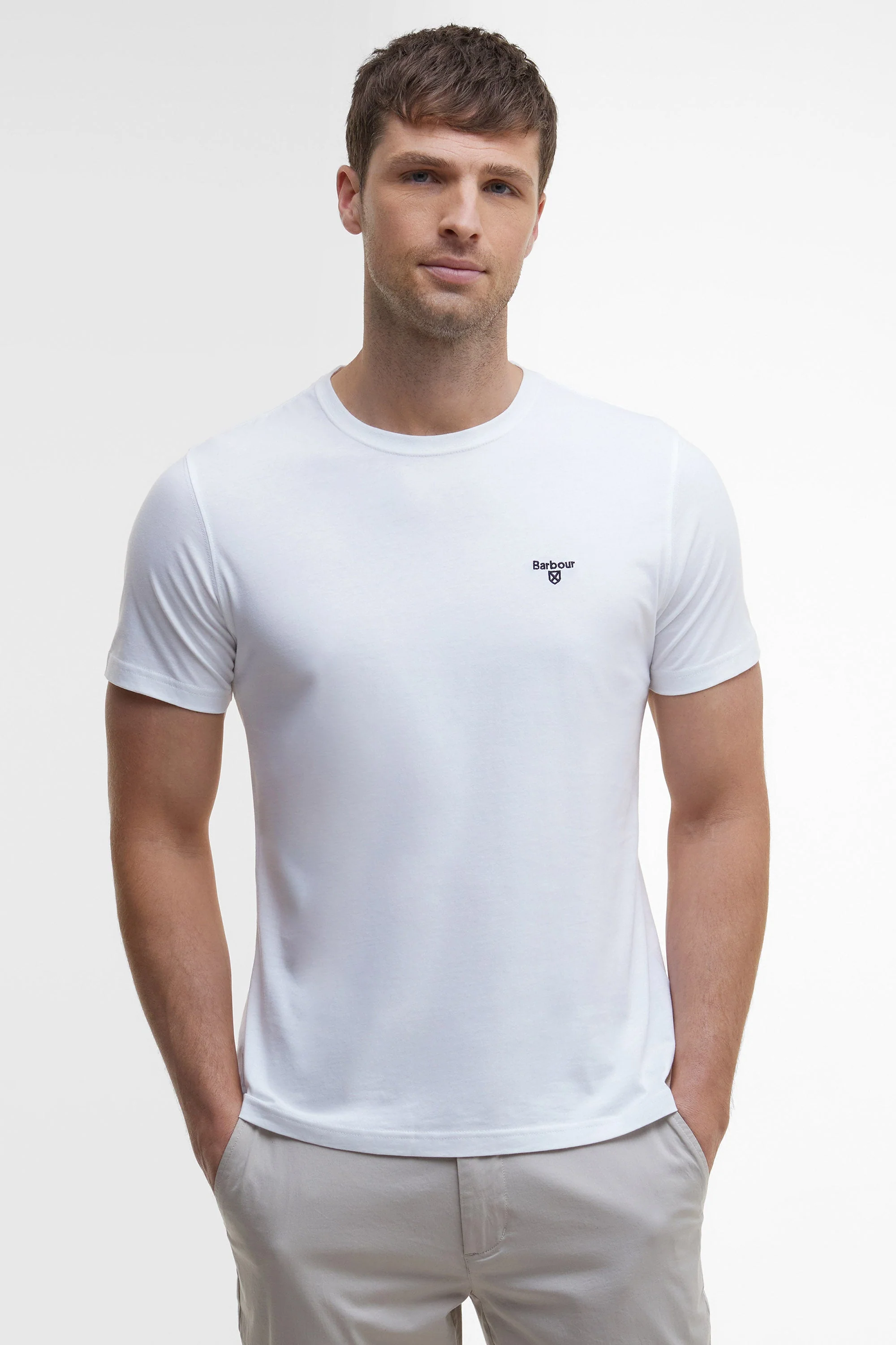 Essential Sports Tee - White - Image 2