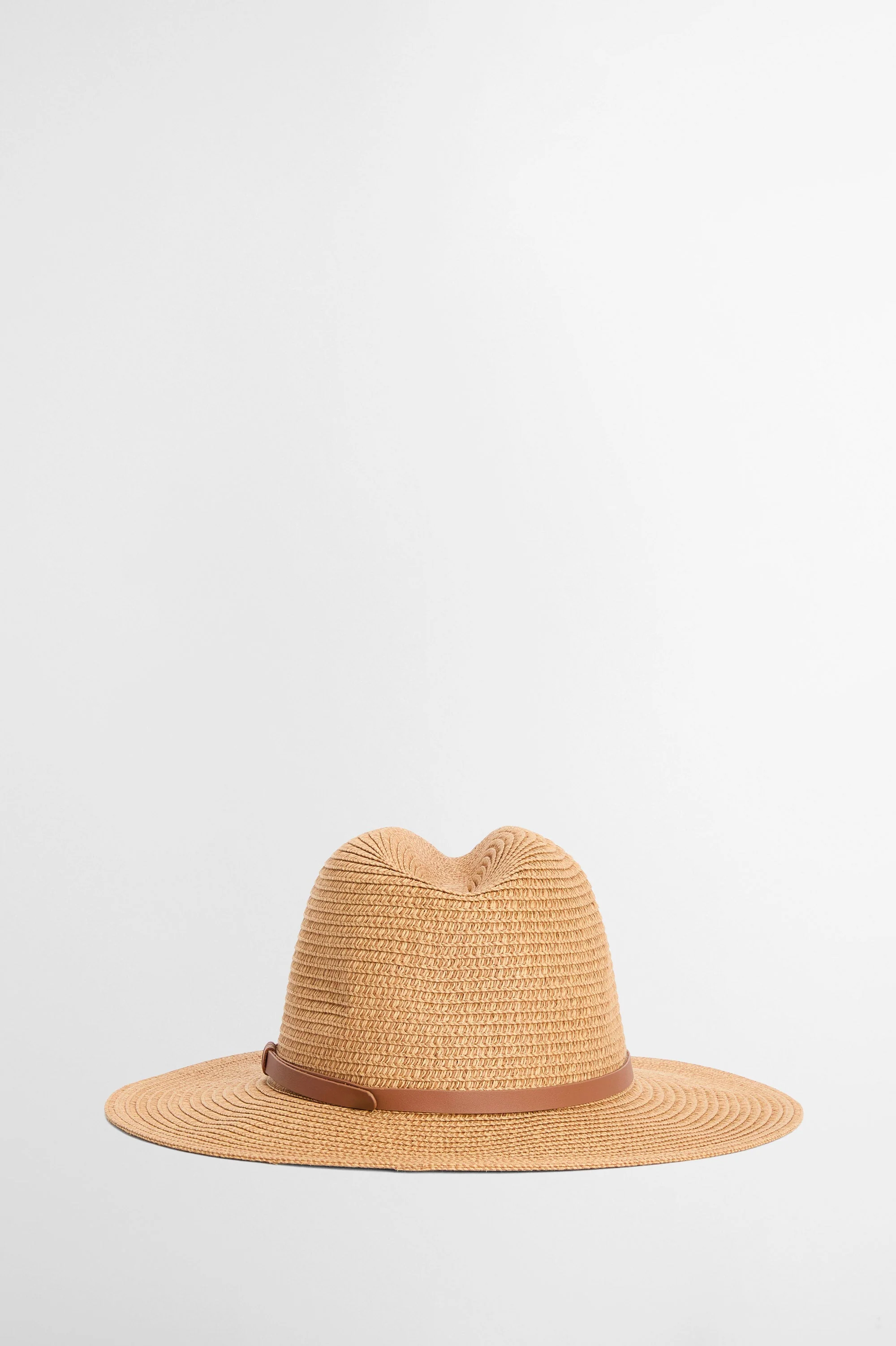 Evelyn Trilby Hat - Tan - Image 4