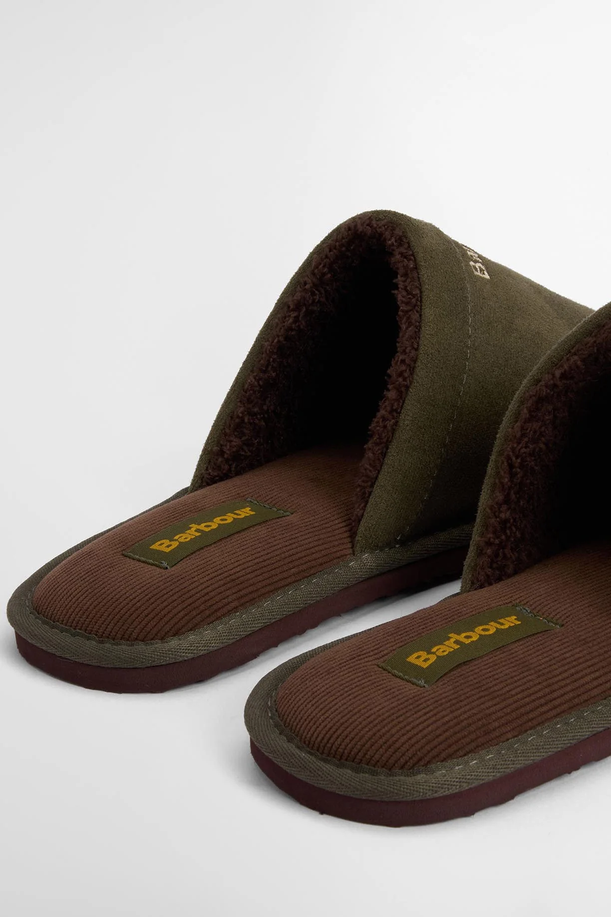 Everitt Mule Slippers - Olive - Image 4