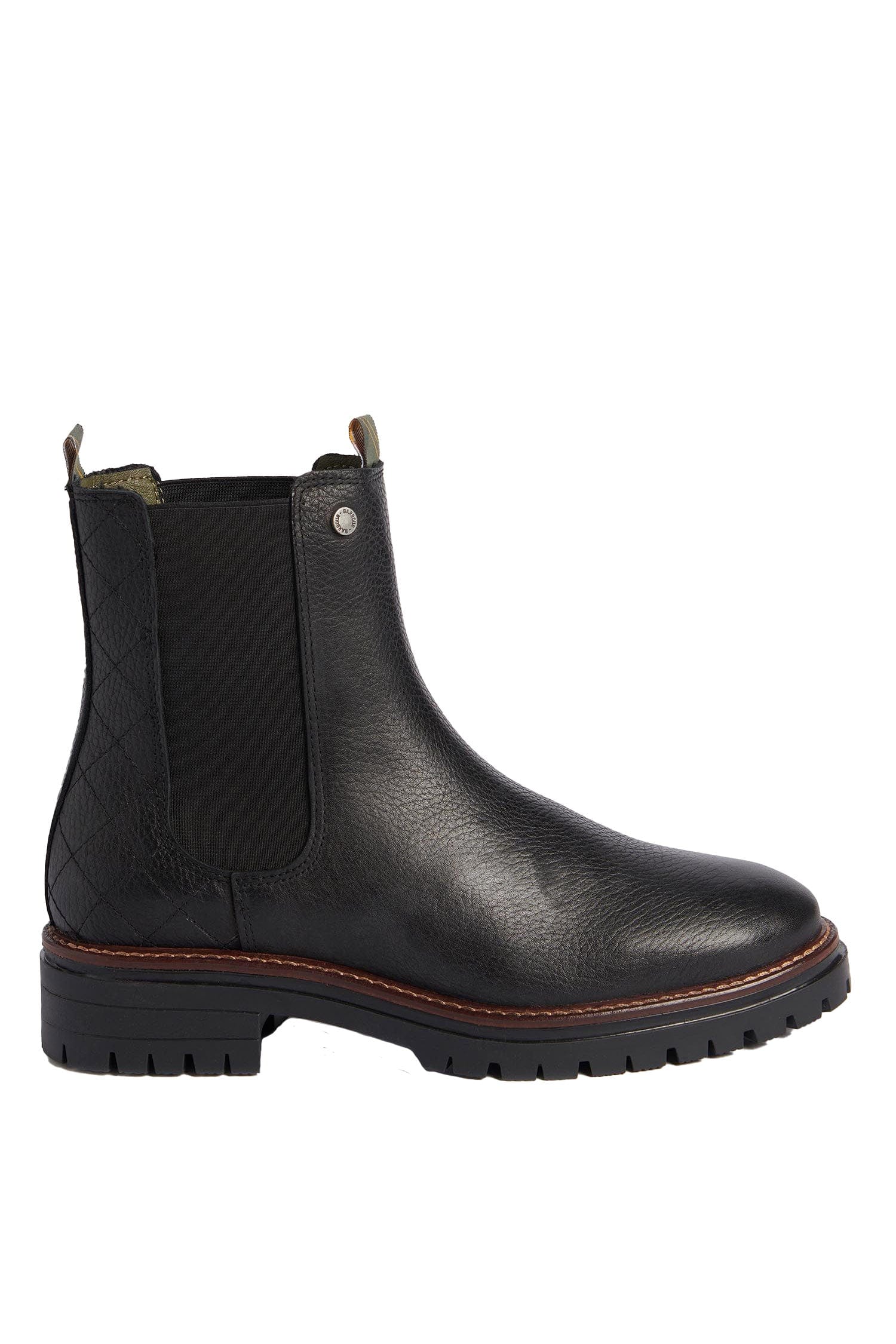 Evie Leather Boot - Black