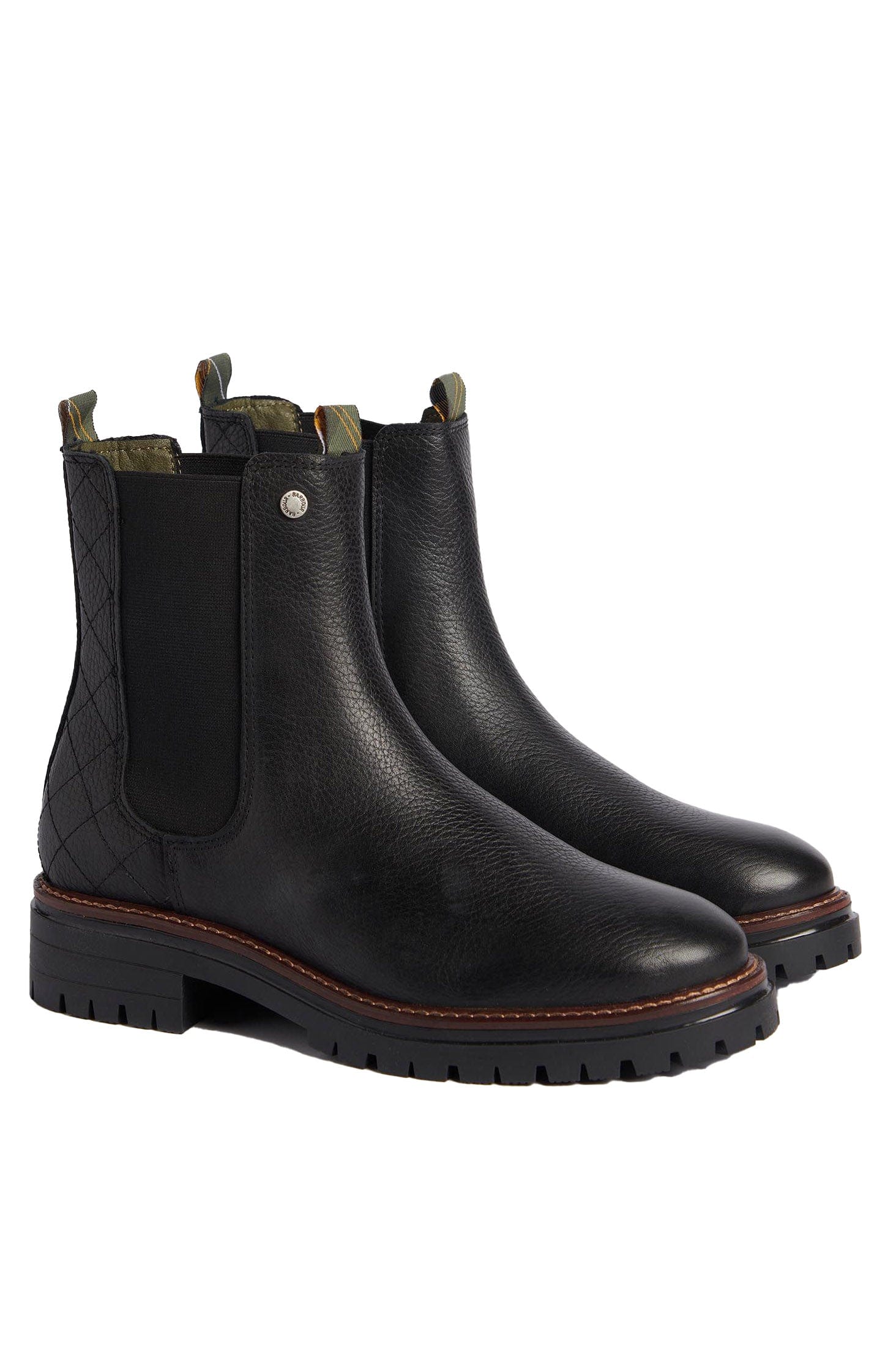 Evie Leather Boot - Black - Image 3