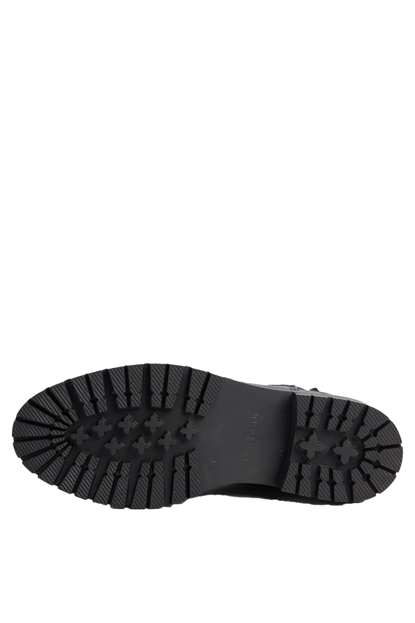 Evie Leather Boot - Black - Image 6