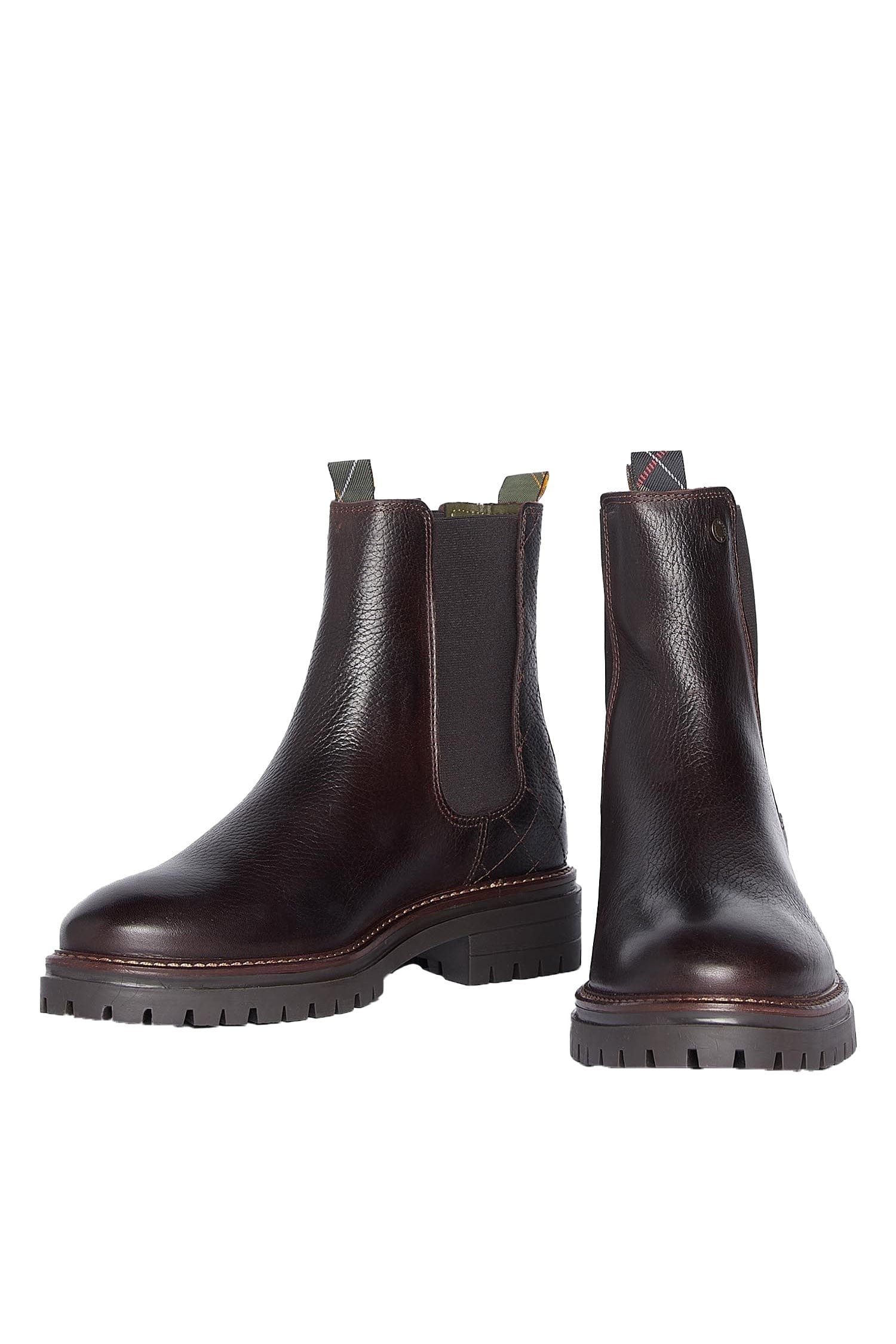Evie Leather Boot - Brown - Image 2