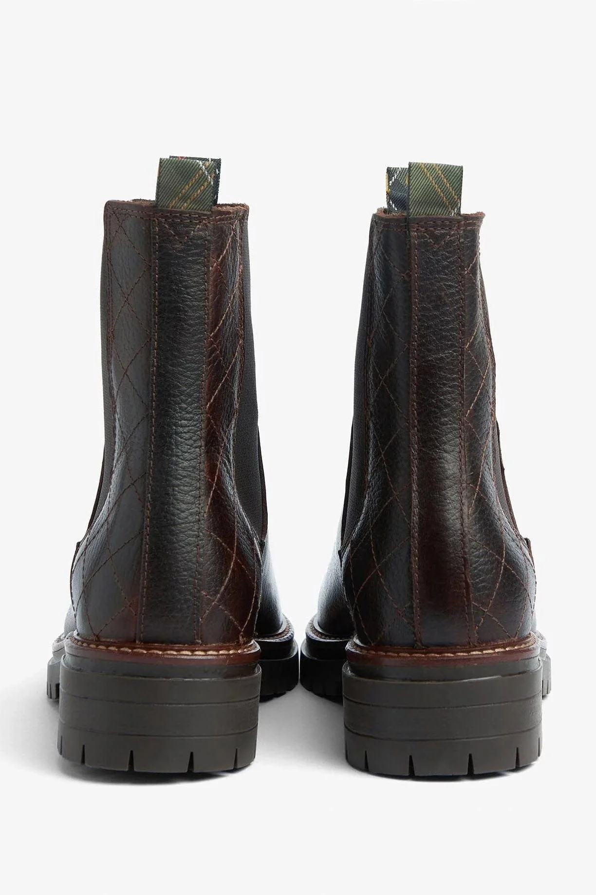 Evie Leather Boot - Brown - Image 4