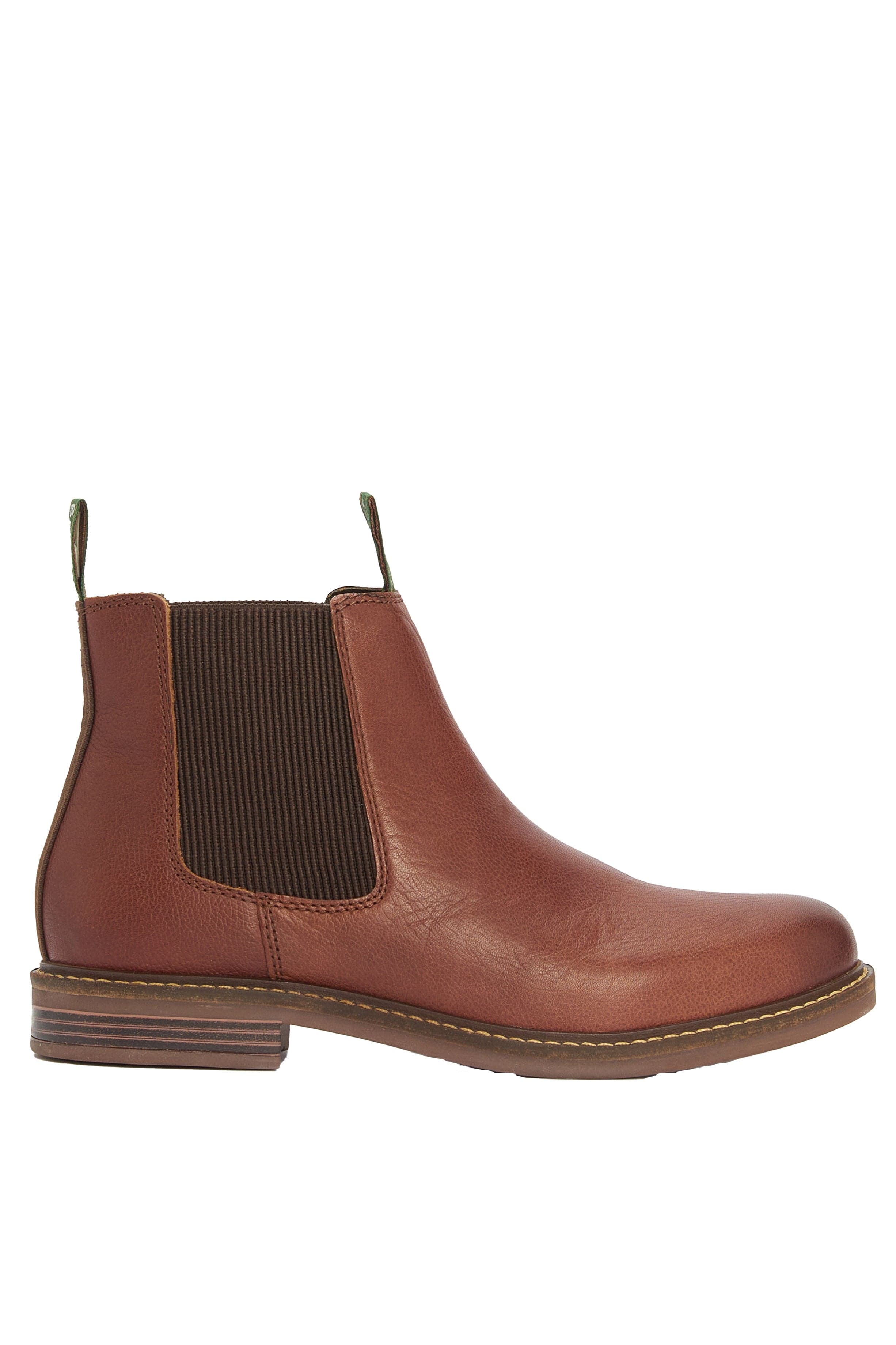 Farsley Chelsea Boot - Teak