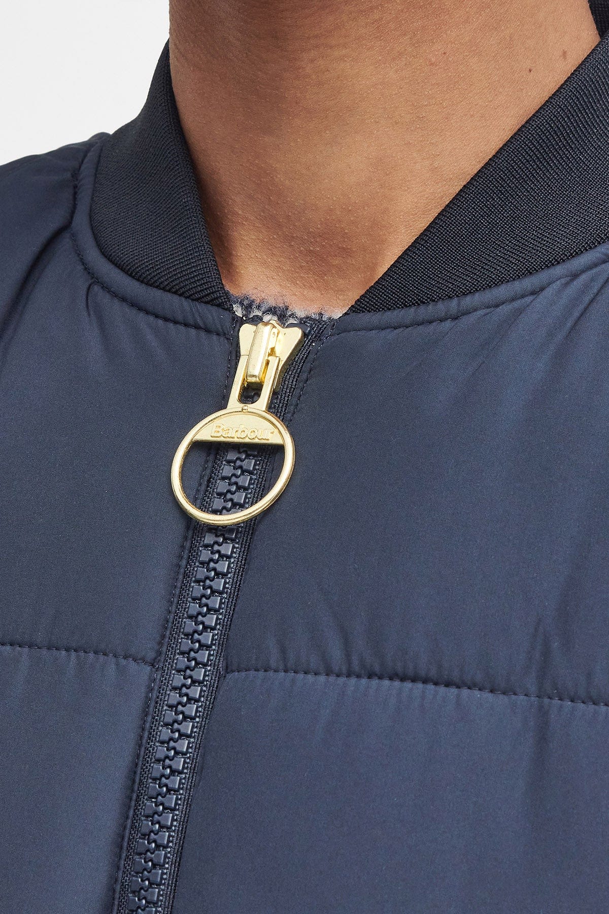 Fay Gilet - Dark Navy/Military Brown/Light Sand - Image 7