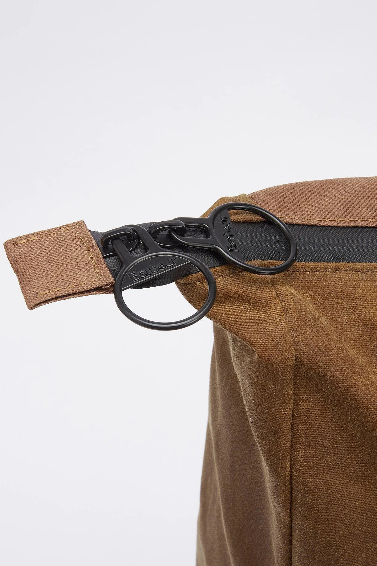 Field Waxed Backpack - Tan/Black - Image 4