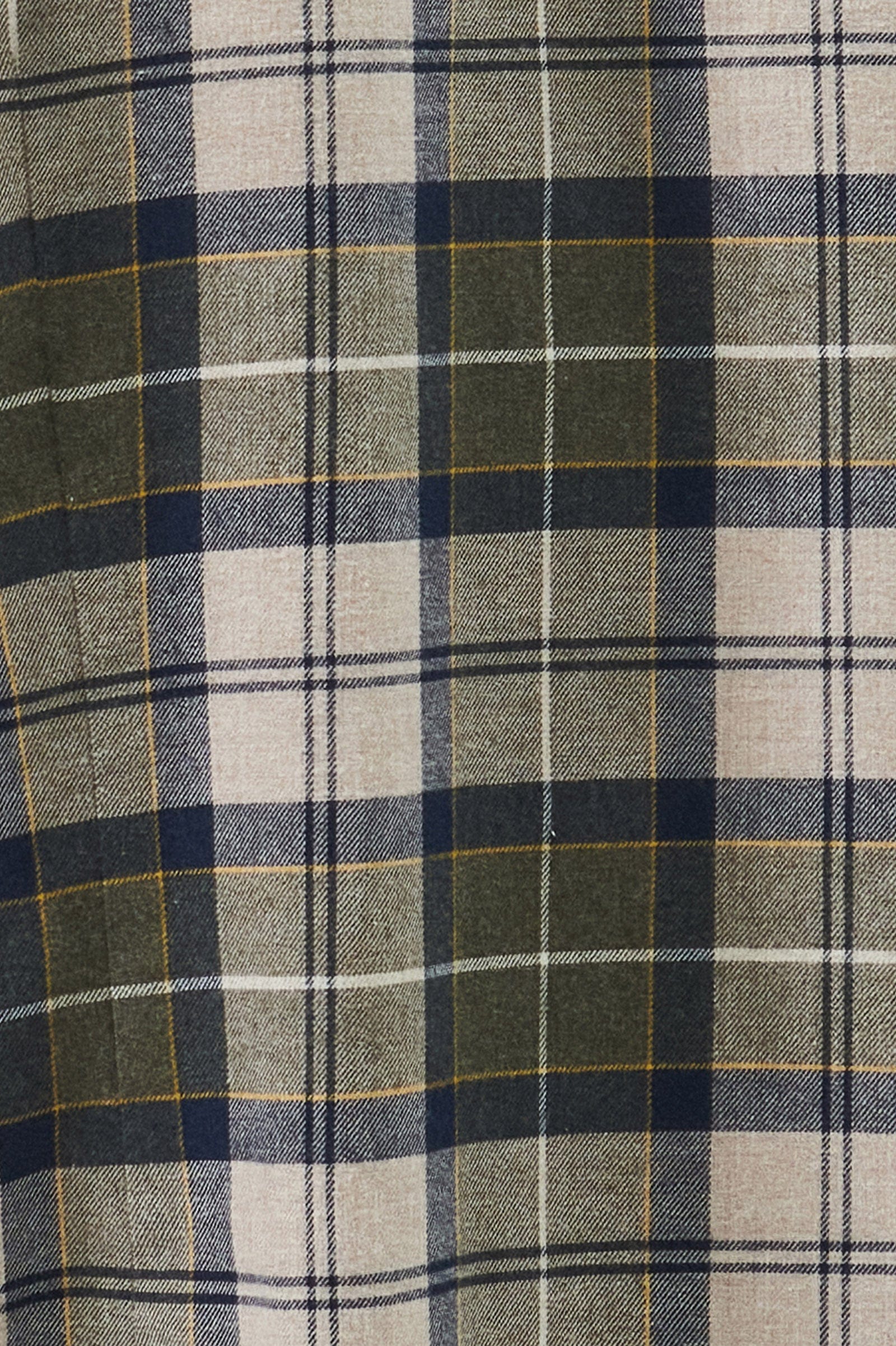 Fortrose Tailored Tartan Shirt - Forest Mist - Image 8