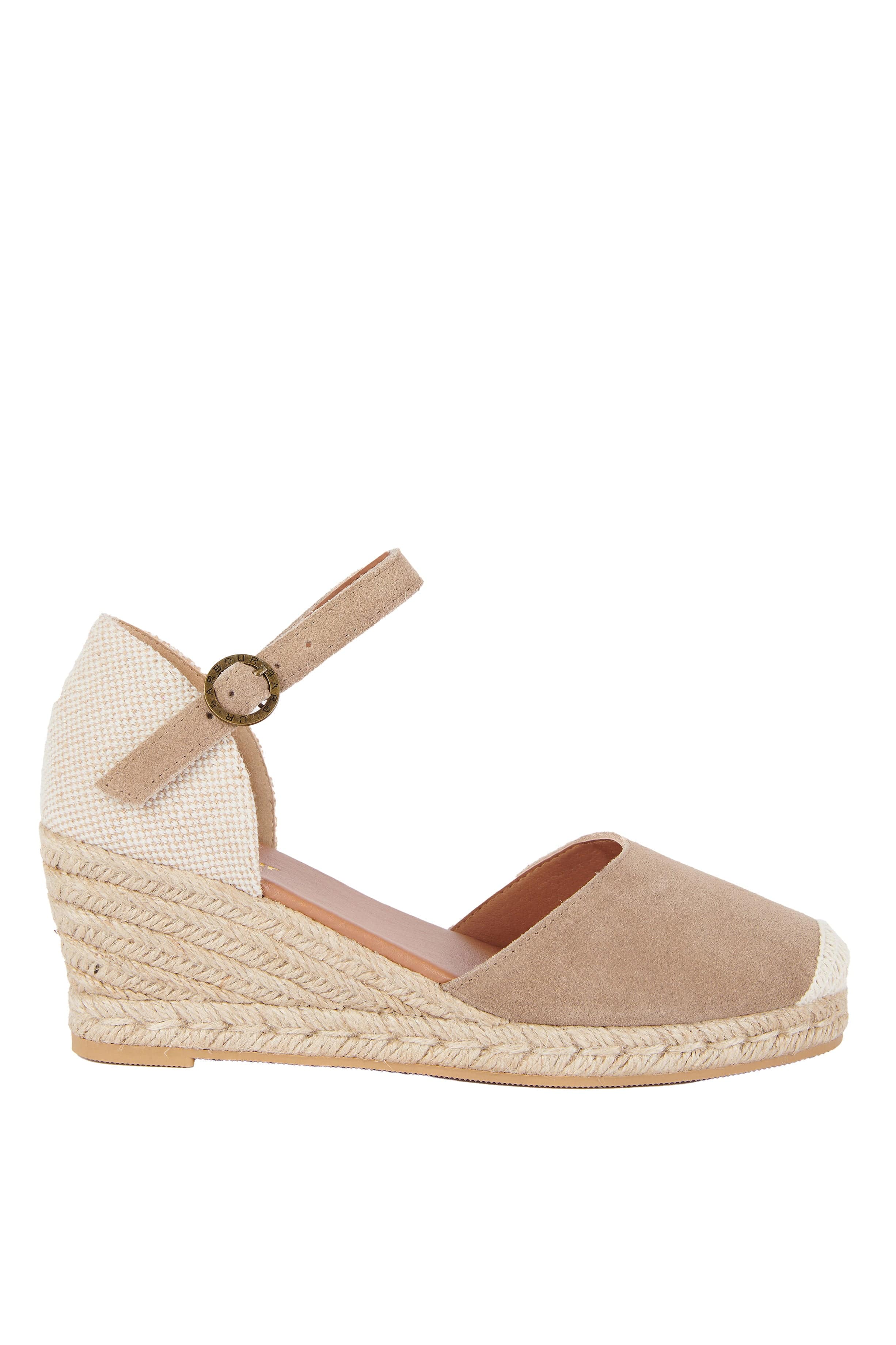 Frances Espadrille Wedges - Sand