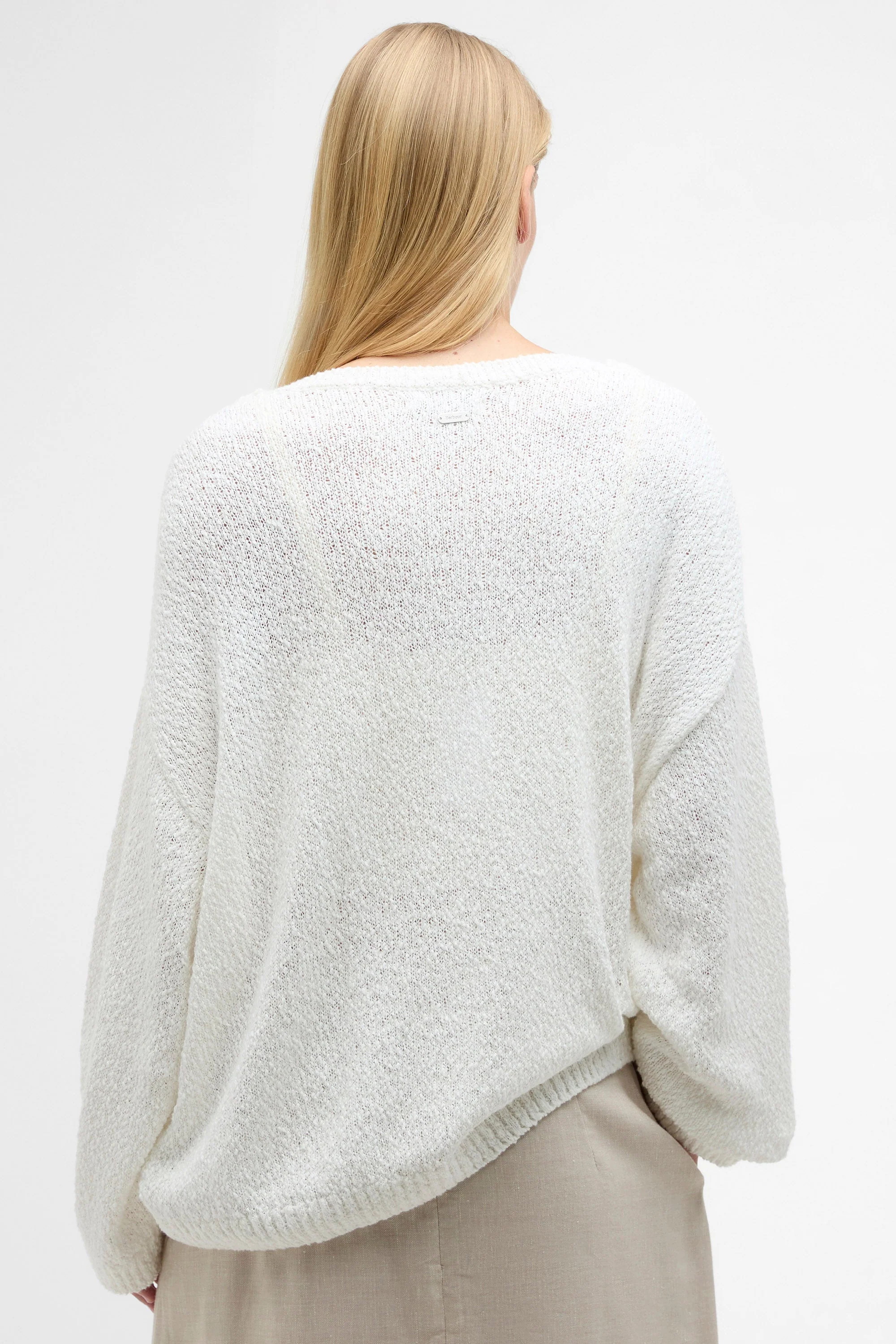 Gabby Knit Jumper - Cloud - Image 3