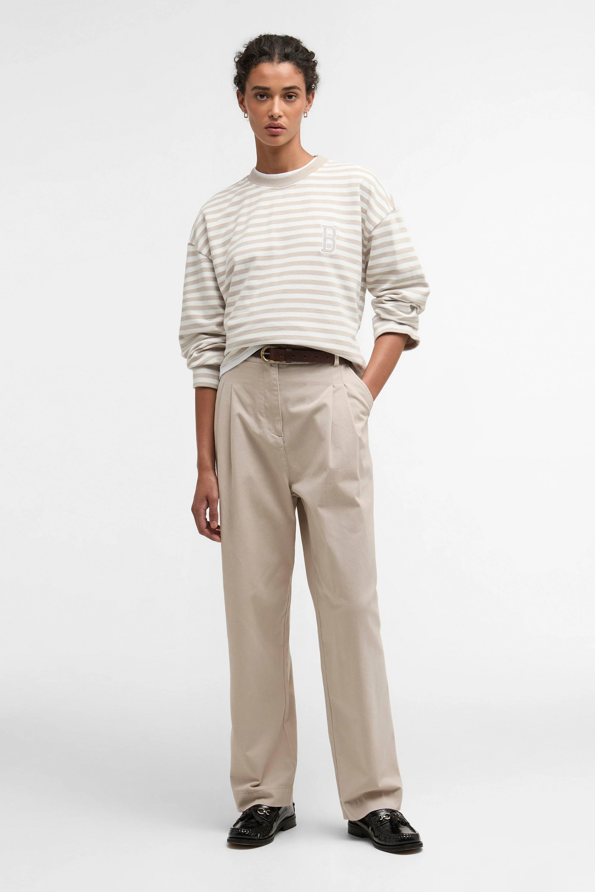 Gabby Sweatshirt - Mist Stripe - Image 2