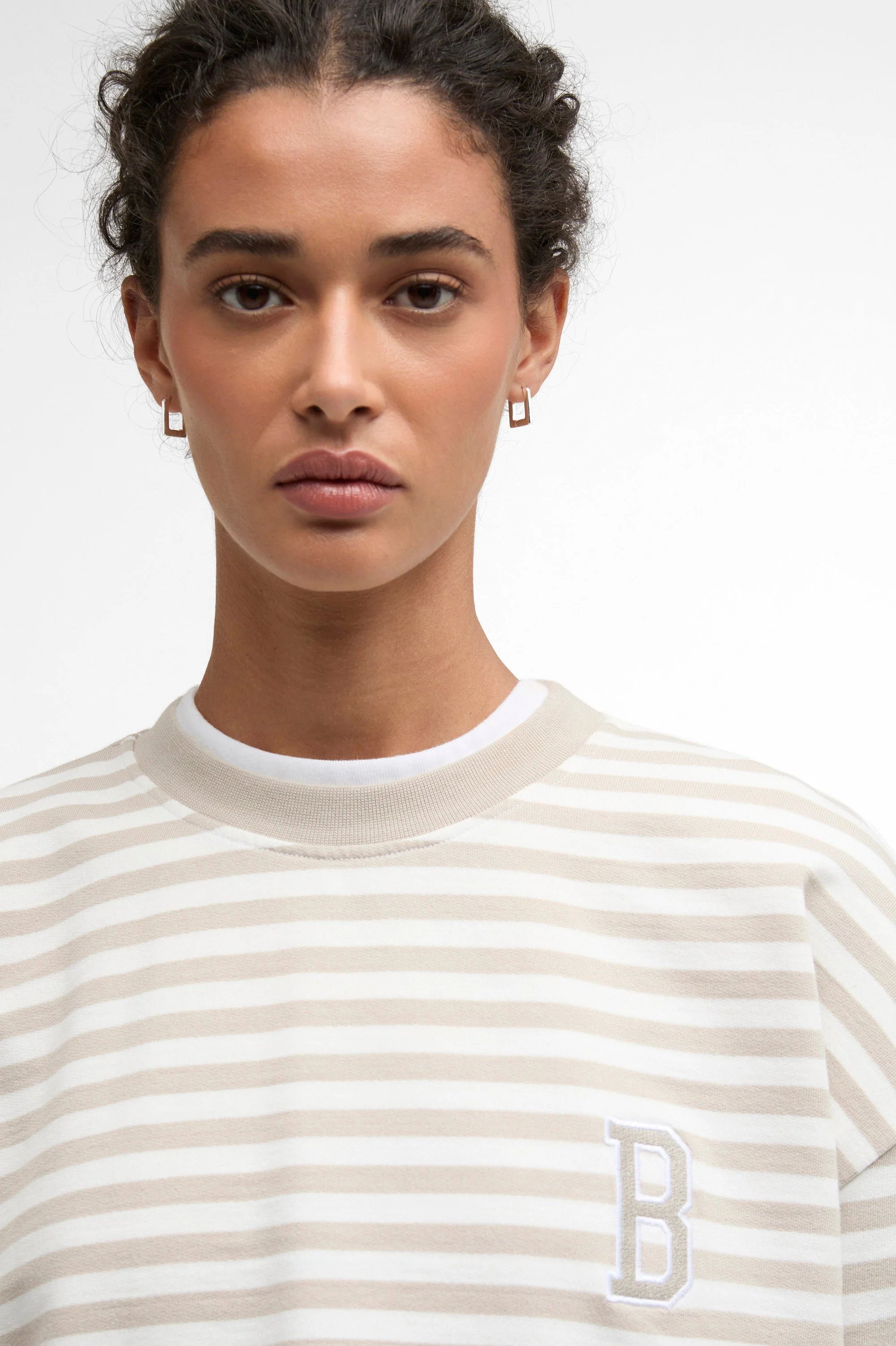 Gabby Sweatshirt - Mist Stripe - Image 4