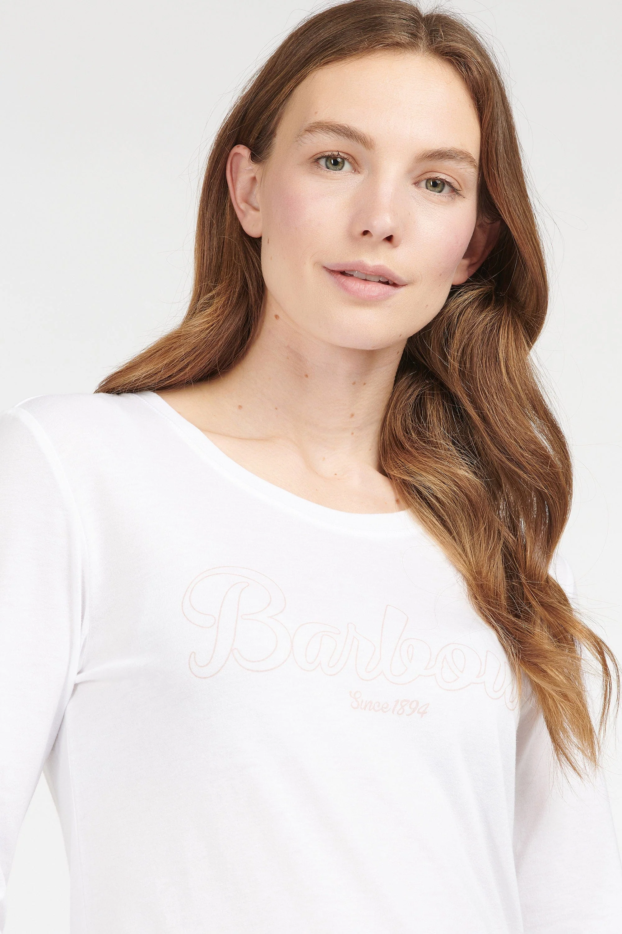 Ginny Long Sleeve T-Shirt - White - Image 4