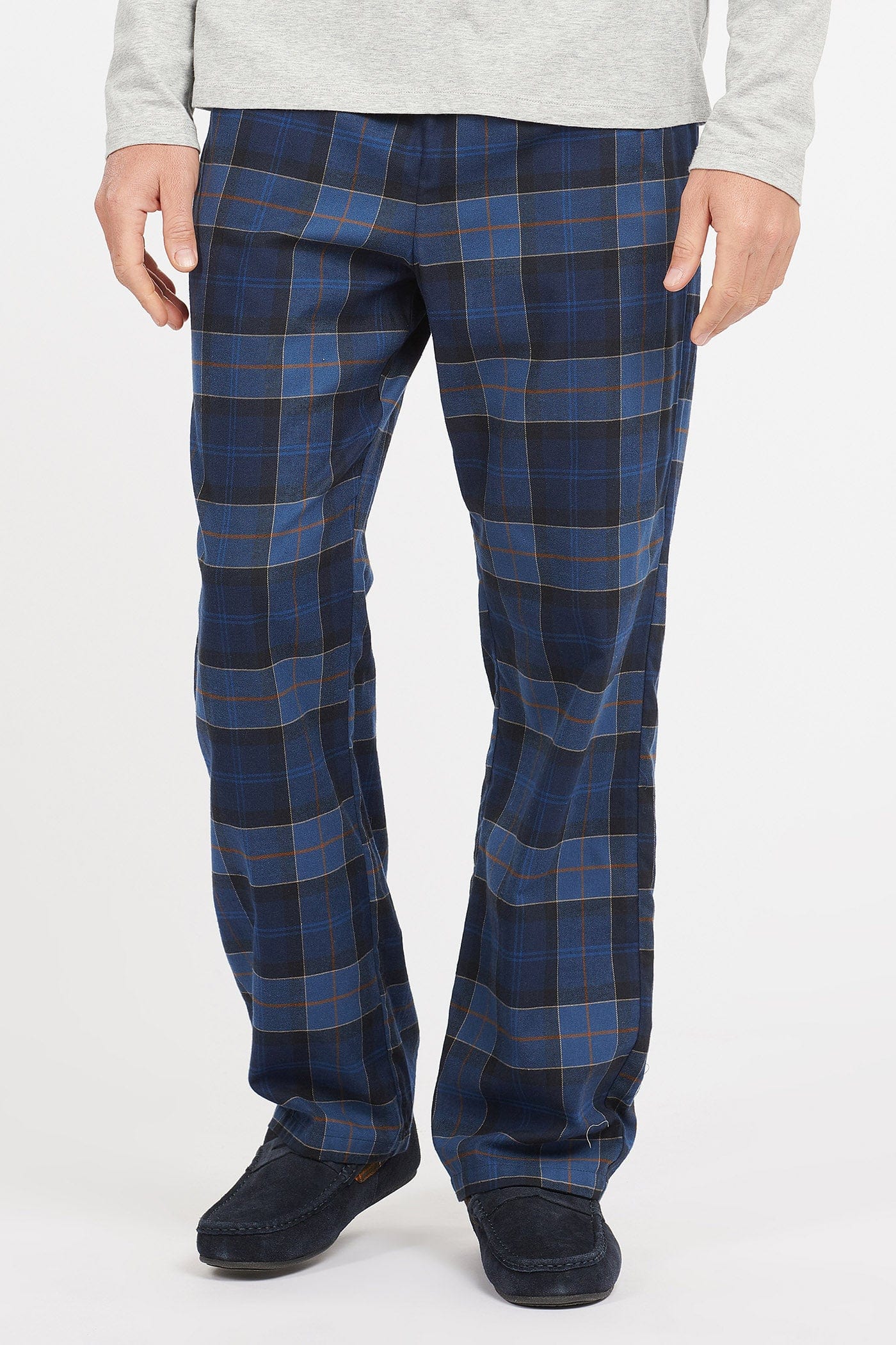 Glenn Tartan Trousers - Midnight Tartan - Image 2