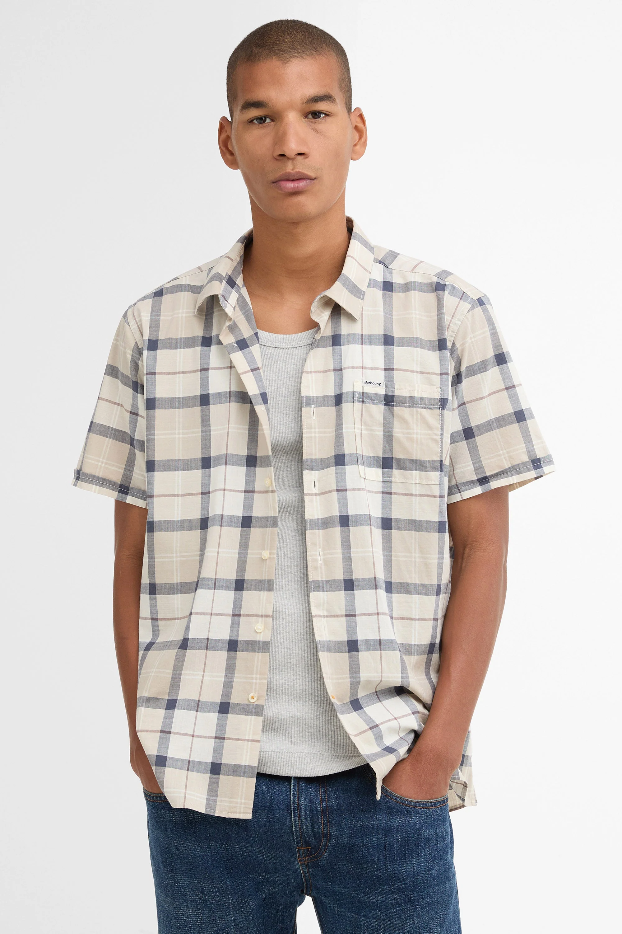 Gordon Shirt - Oban Mist Tartan - Image 2