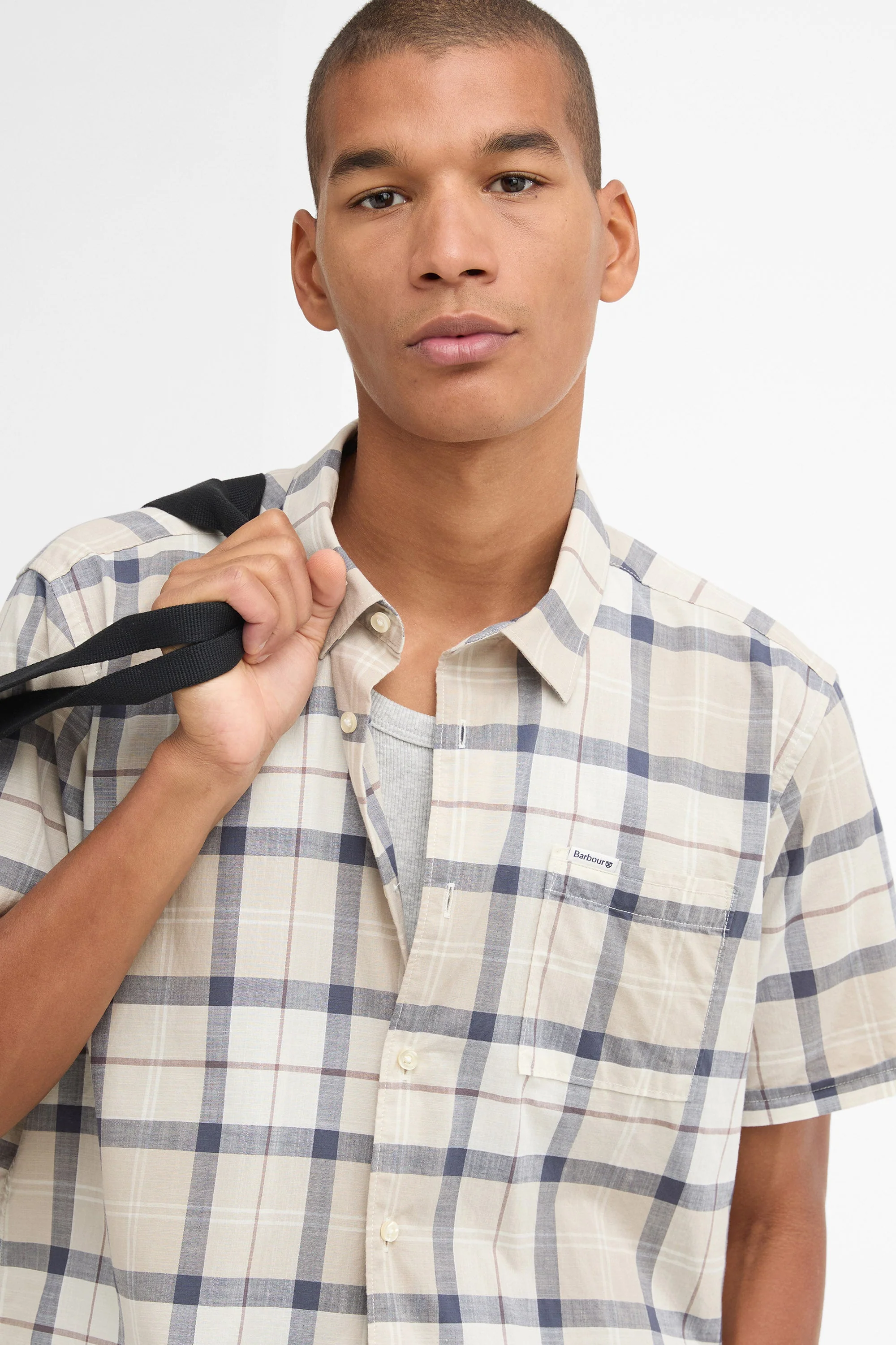 Gordon Shirt - Oban Mist Tartan - Image 4