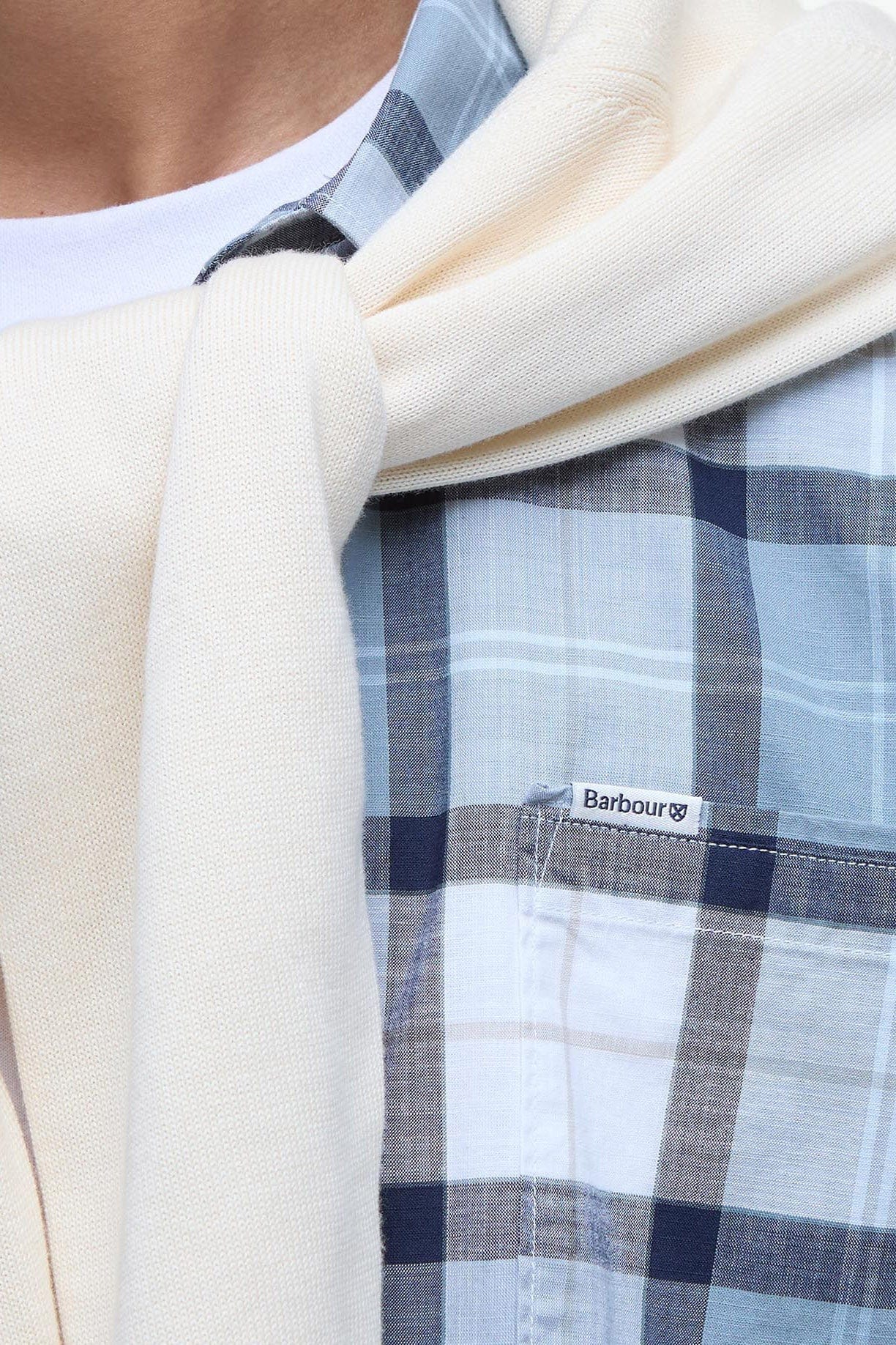 Gordon Tailored Fit Short Sleeve Shirt - Northshore Tartan - Image 6
