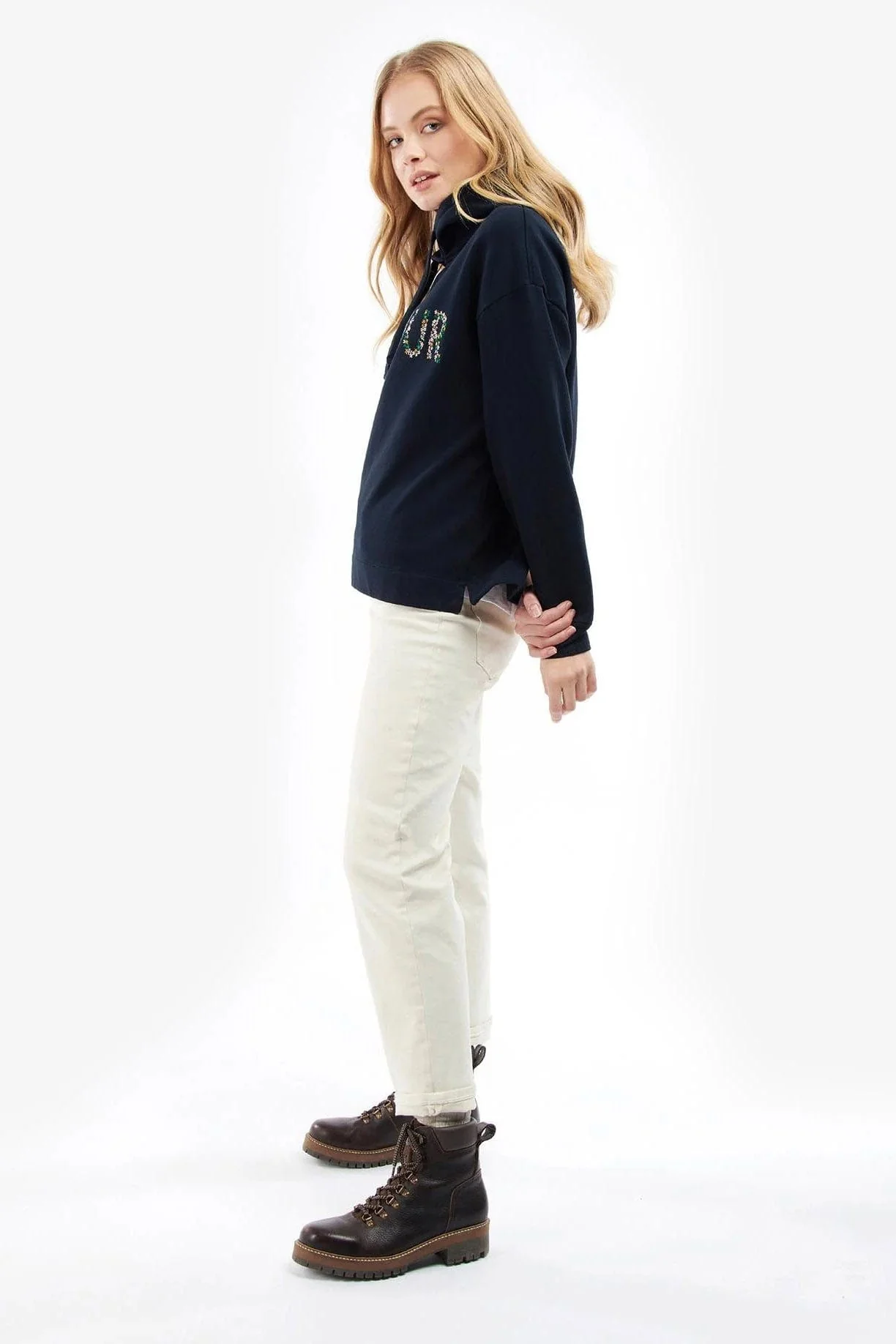 Greenwell Hoodie - Navy - Image 5