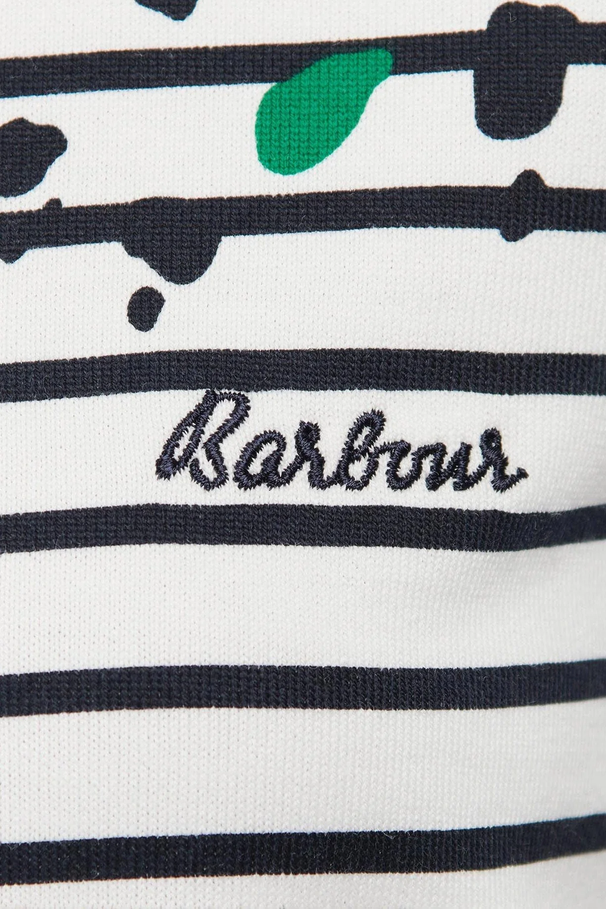 Hawkins Print Top - Off White Dalmatian - Image 4