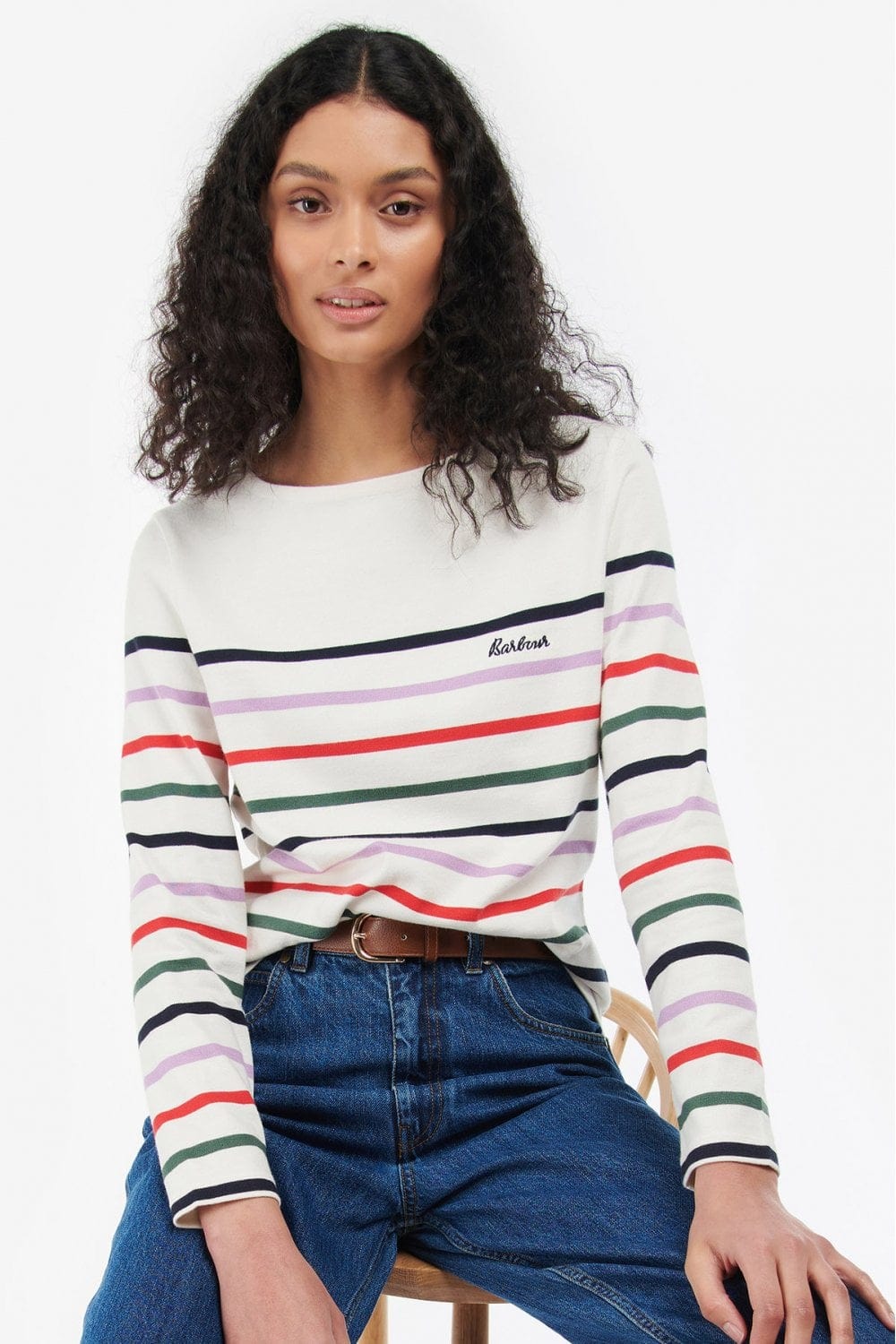 Hawkins Top - Cloud Multi Stripe - Image 3