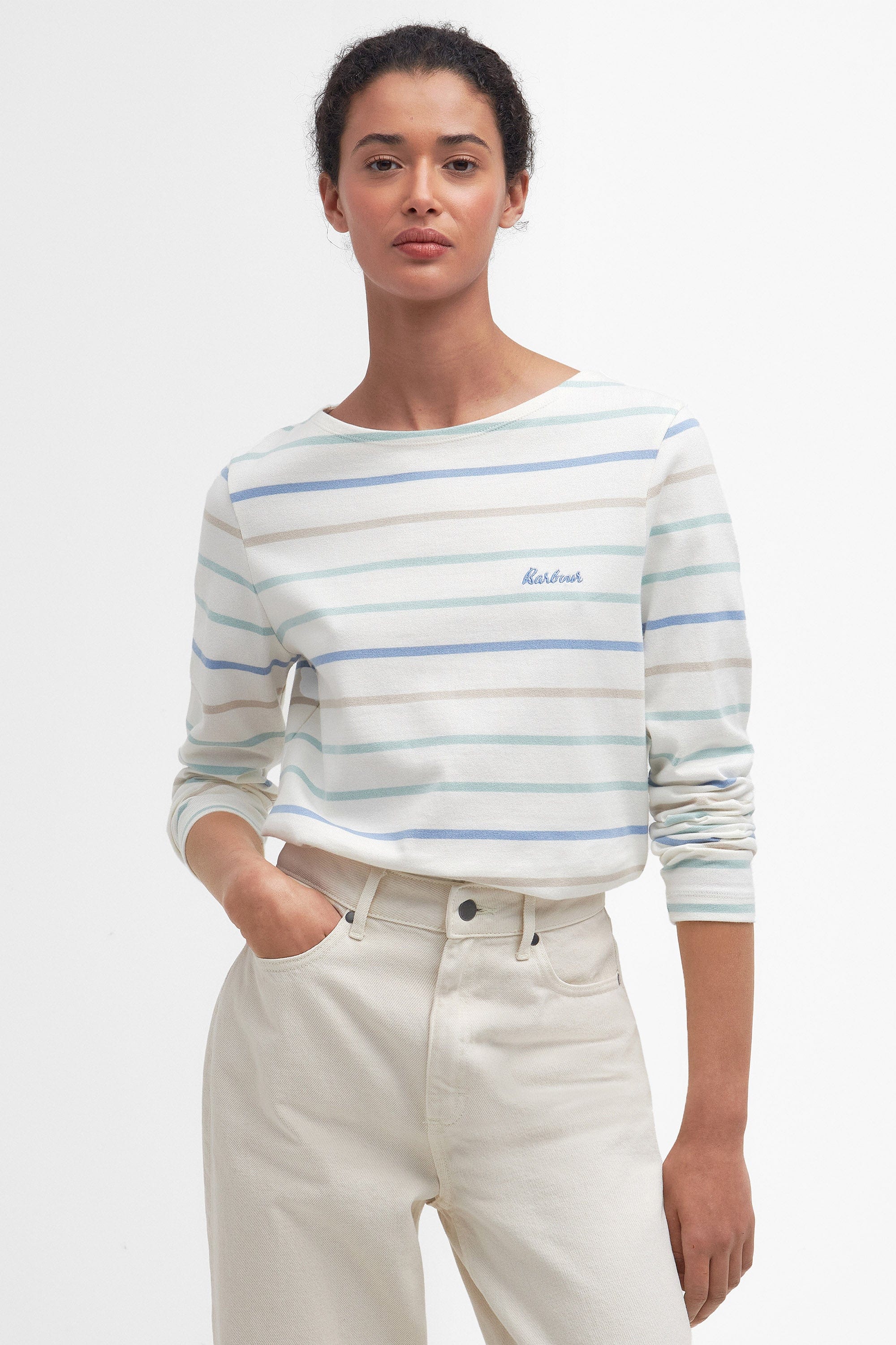 Hawkins Top - Cloud Stripe - Image 3