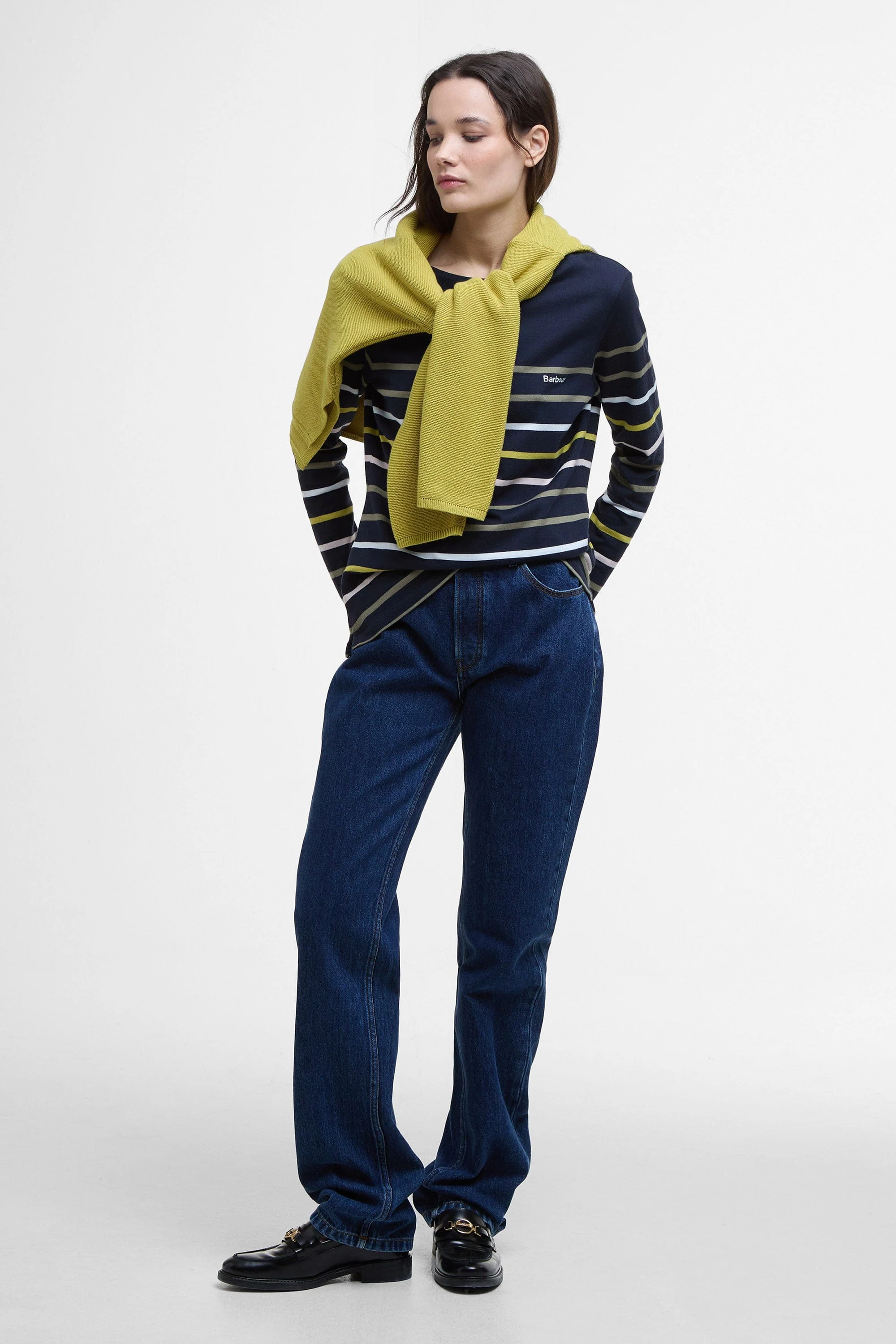 Hawkins Top - Navy Stripe - Image 8