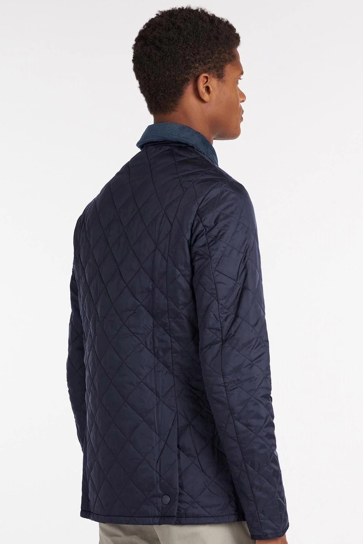 Heritage Liddesdale Quilted Jacket - Navy - Image 4