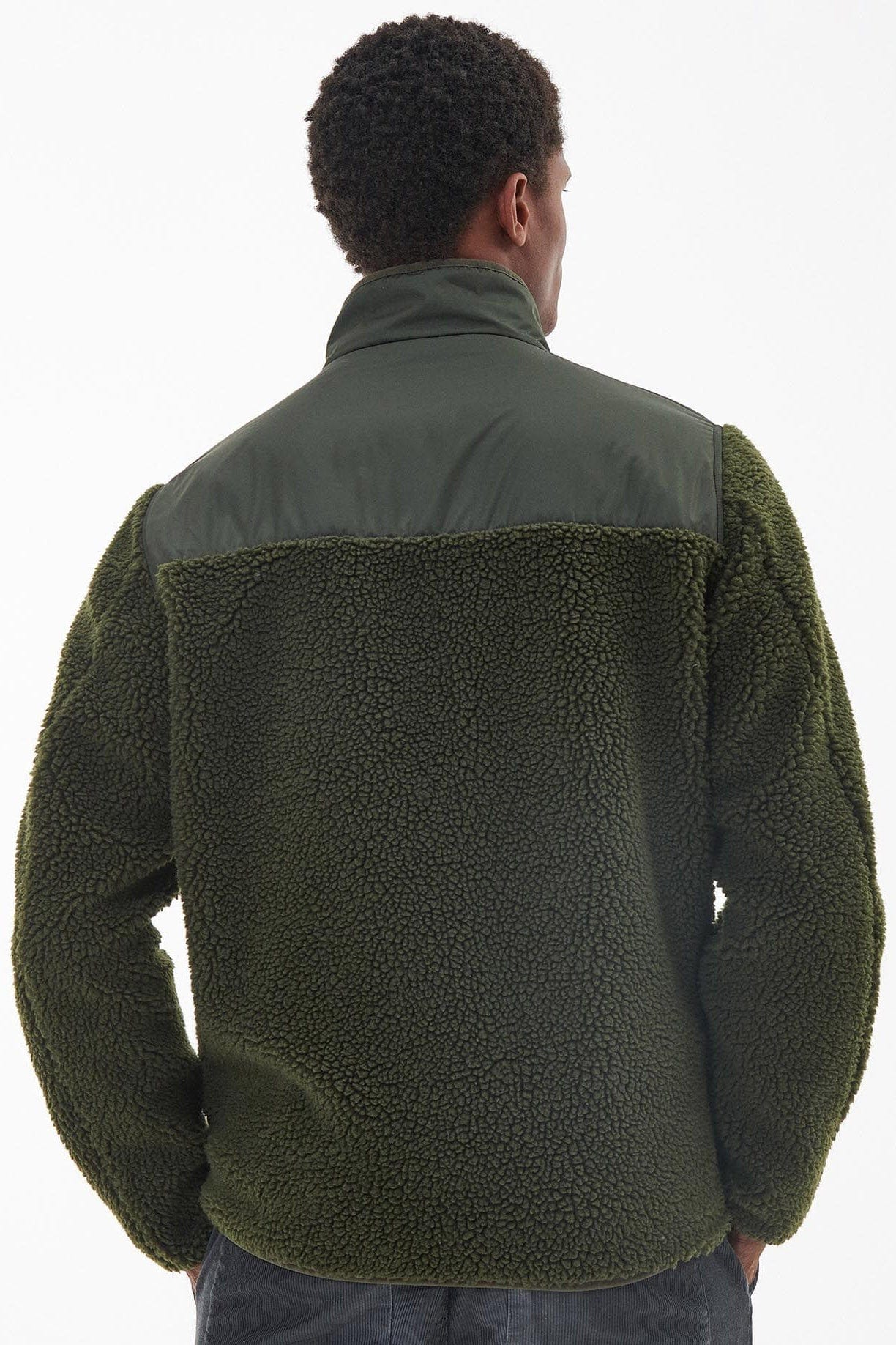 Hobson Fleece Jacket - Olive - Image 3