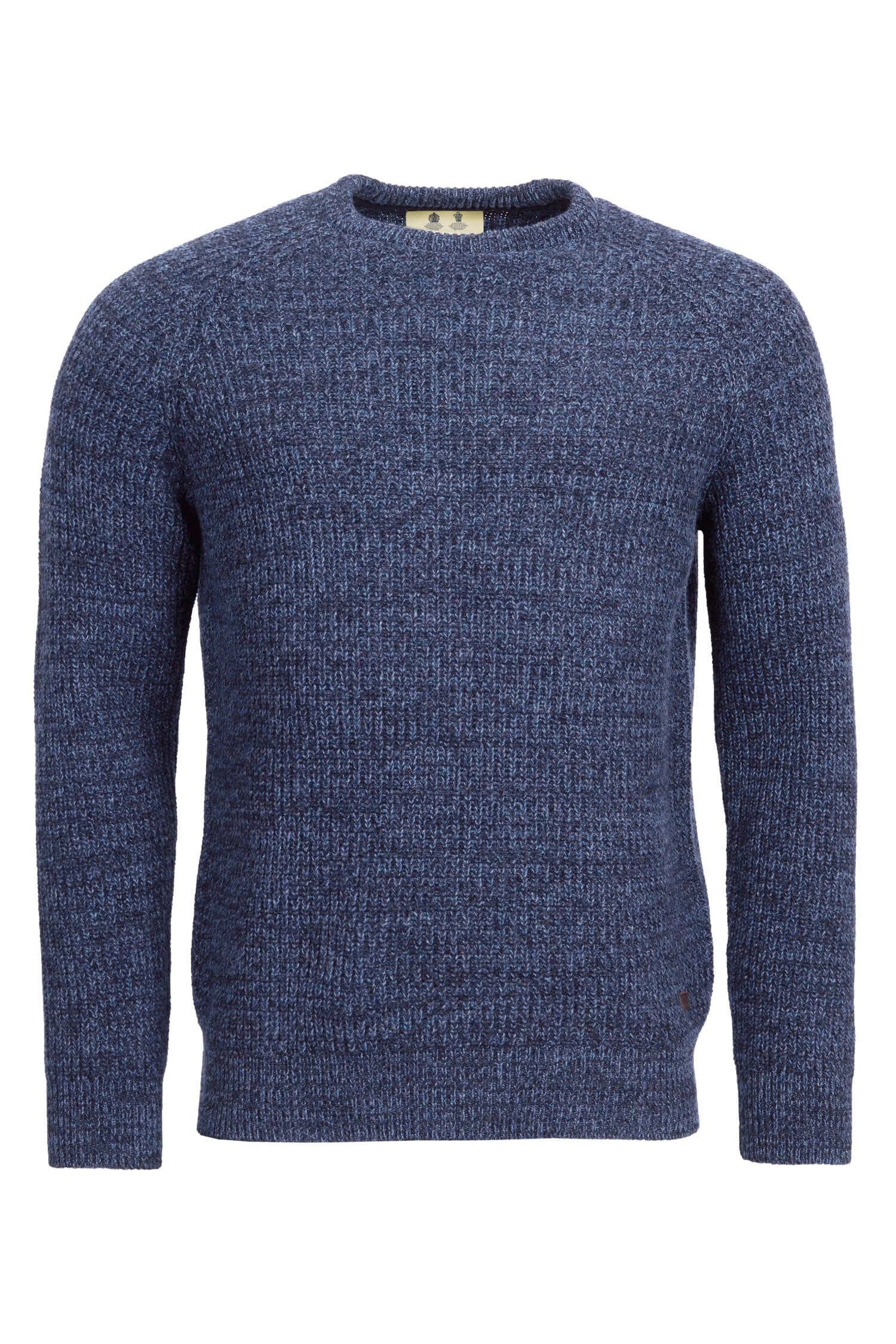 Horseford Crew Neck Jumper - Navy