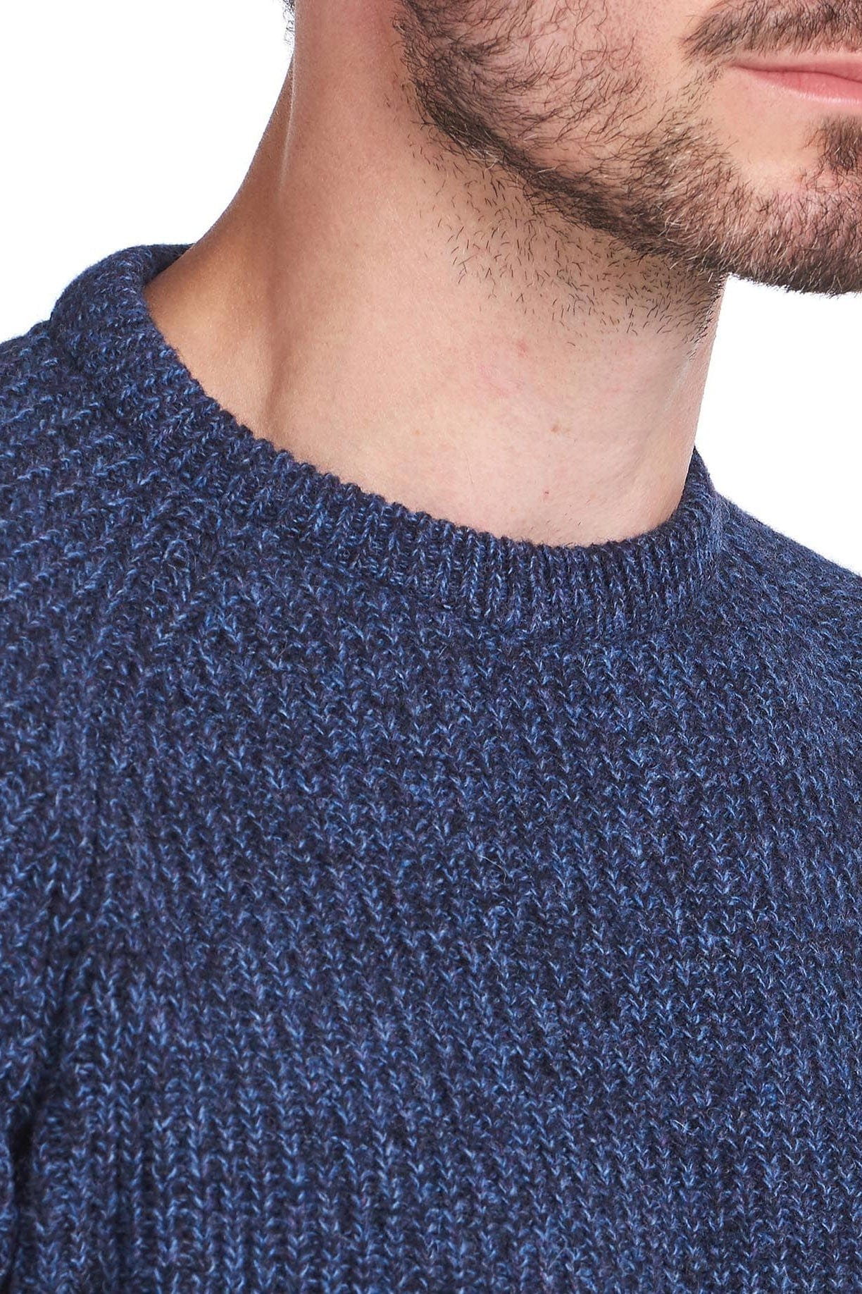 Horseford Crew Neck Jumper - Navy - Image 7