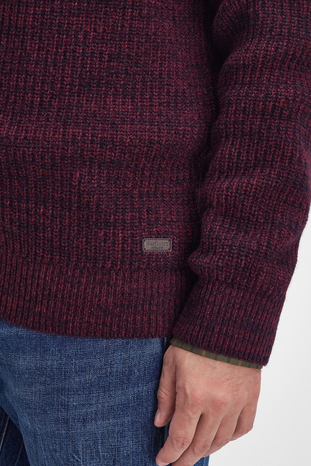 Horseford Crew Neck Jumper - Port - Image 4