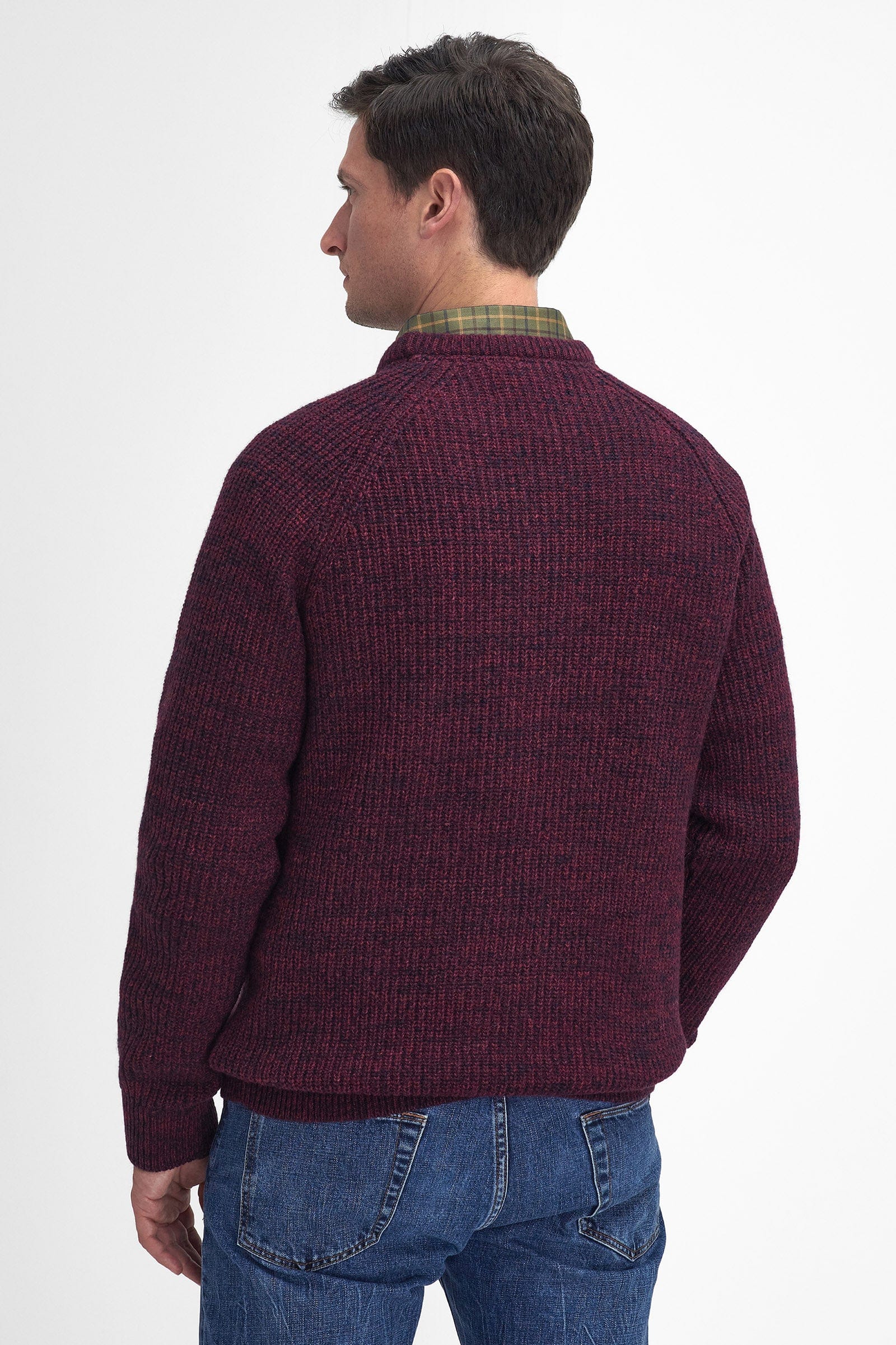Horseford Crew Neck Jumper - Port - Image 7