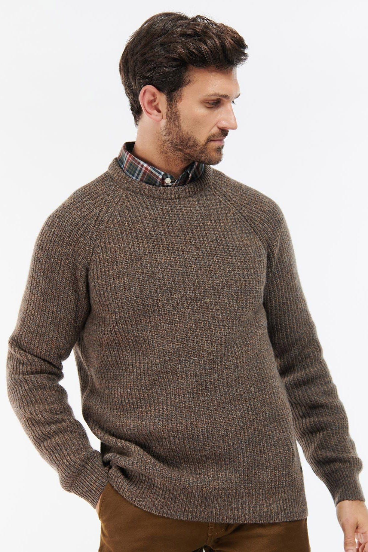 Horseford Crew Neck Jumper - Sandstone - Image 2