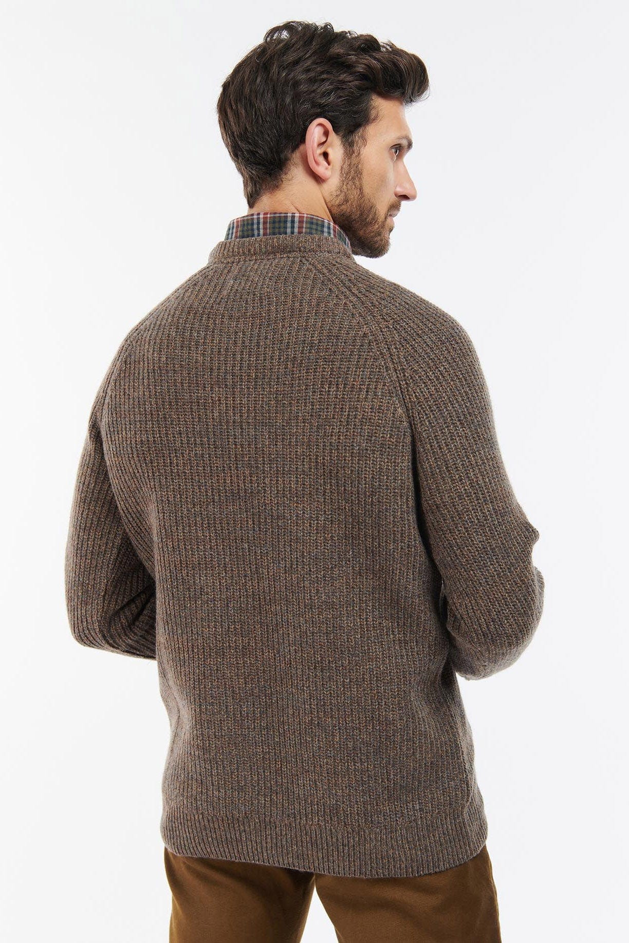 Horseford Crew Neck Jumper - Sandstone - Image 3
