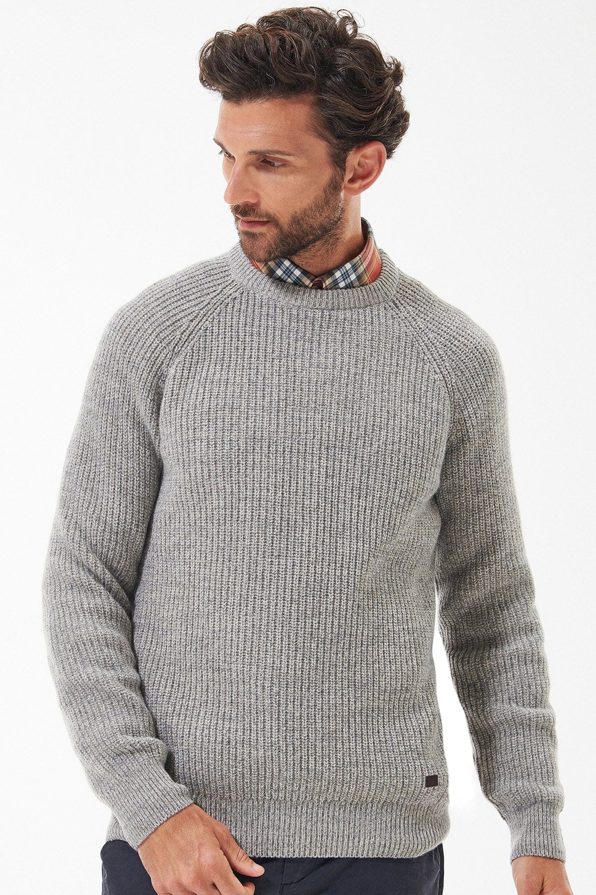 Horseford Crew Neck Jumper - Stone - Image 2