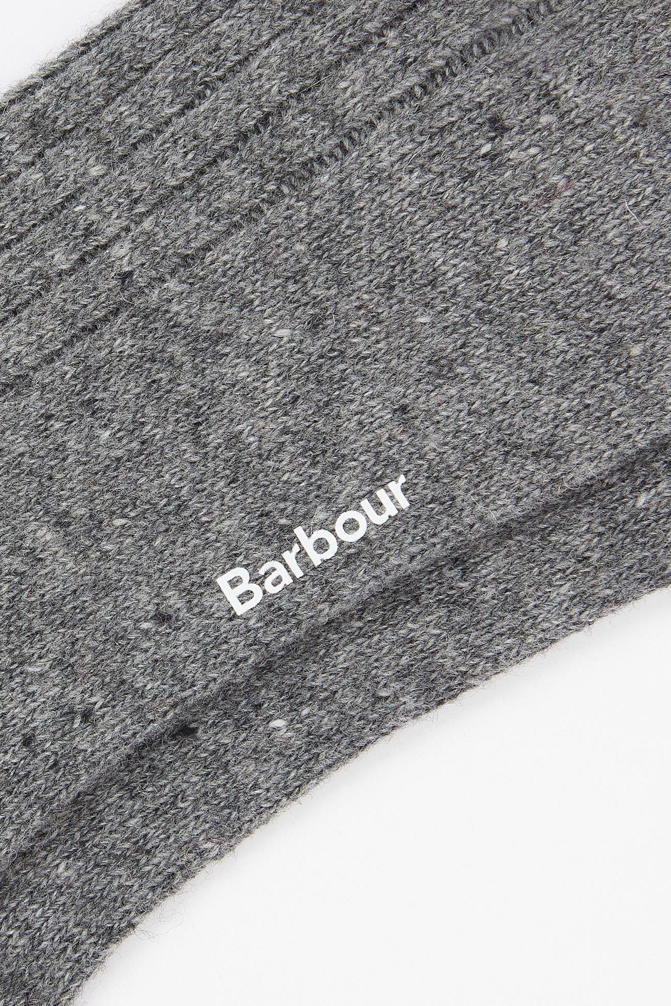 Houghton Socks - Mid Grey/Red - Image 2