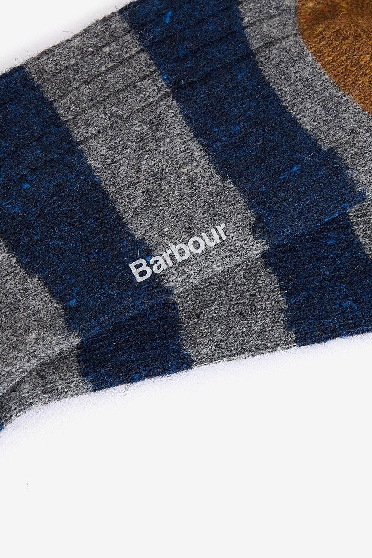 Houghton Stripe Sock - Asphalt/Navy - Image 3