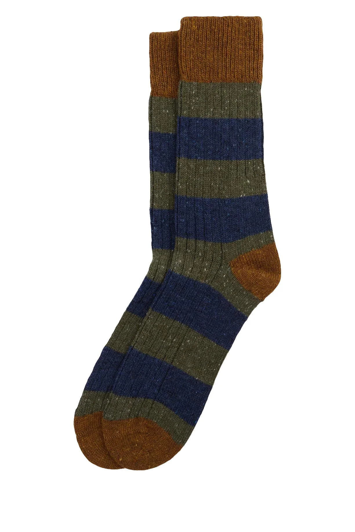 Houghton Stripe Socks - Thyme