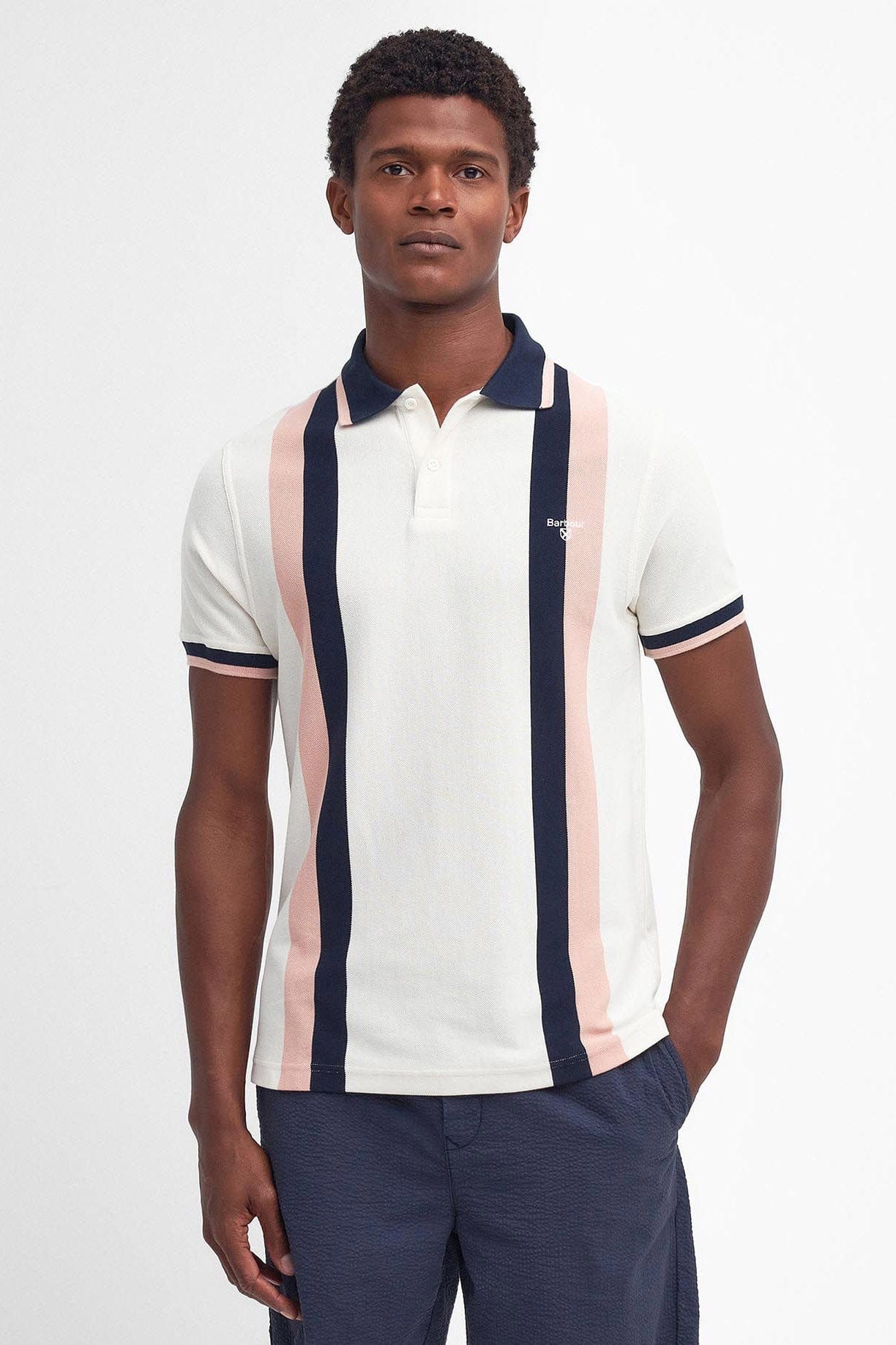 Howdon Polo Shirt - Whisper White - Image 2