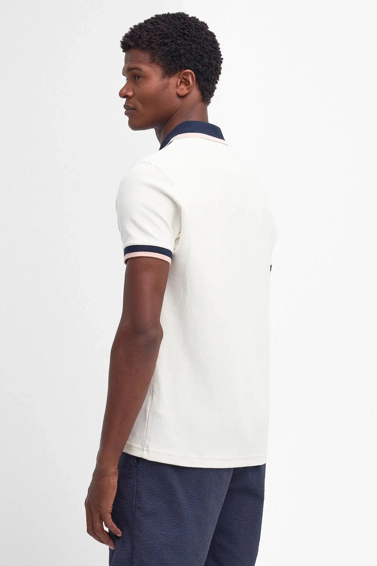 Howdon Polo Shirt - Whisper White - Image 4