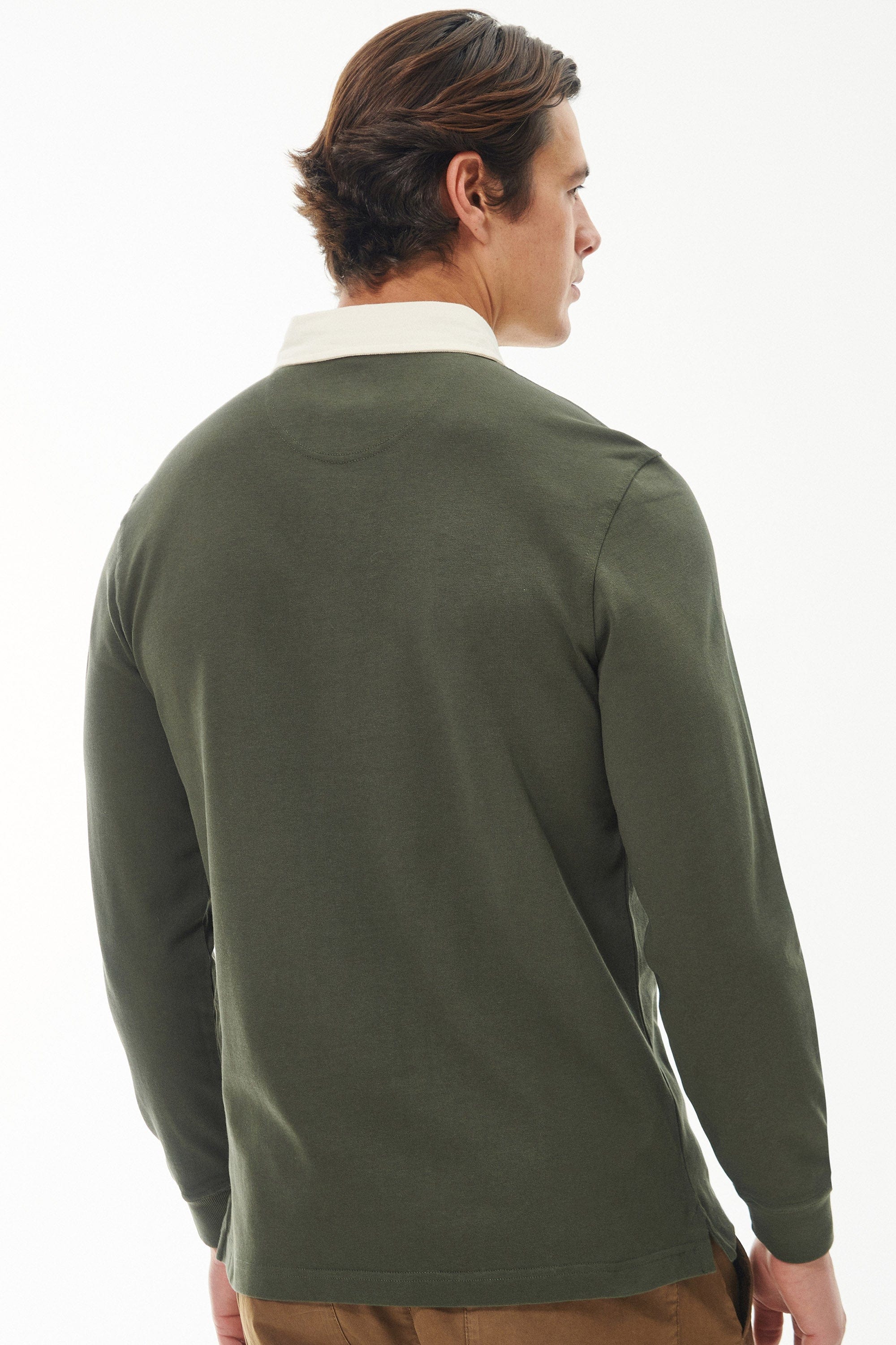 Howtown Rugby Shirt - Olive - Image 6