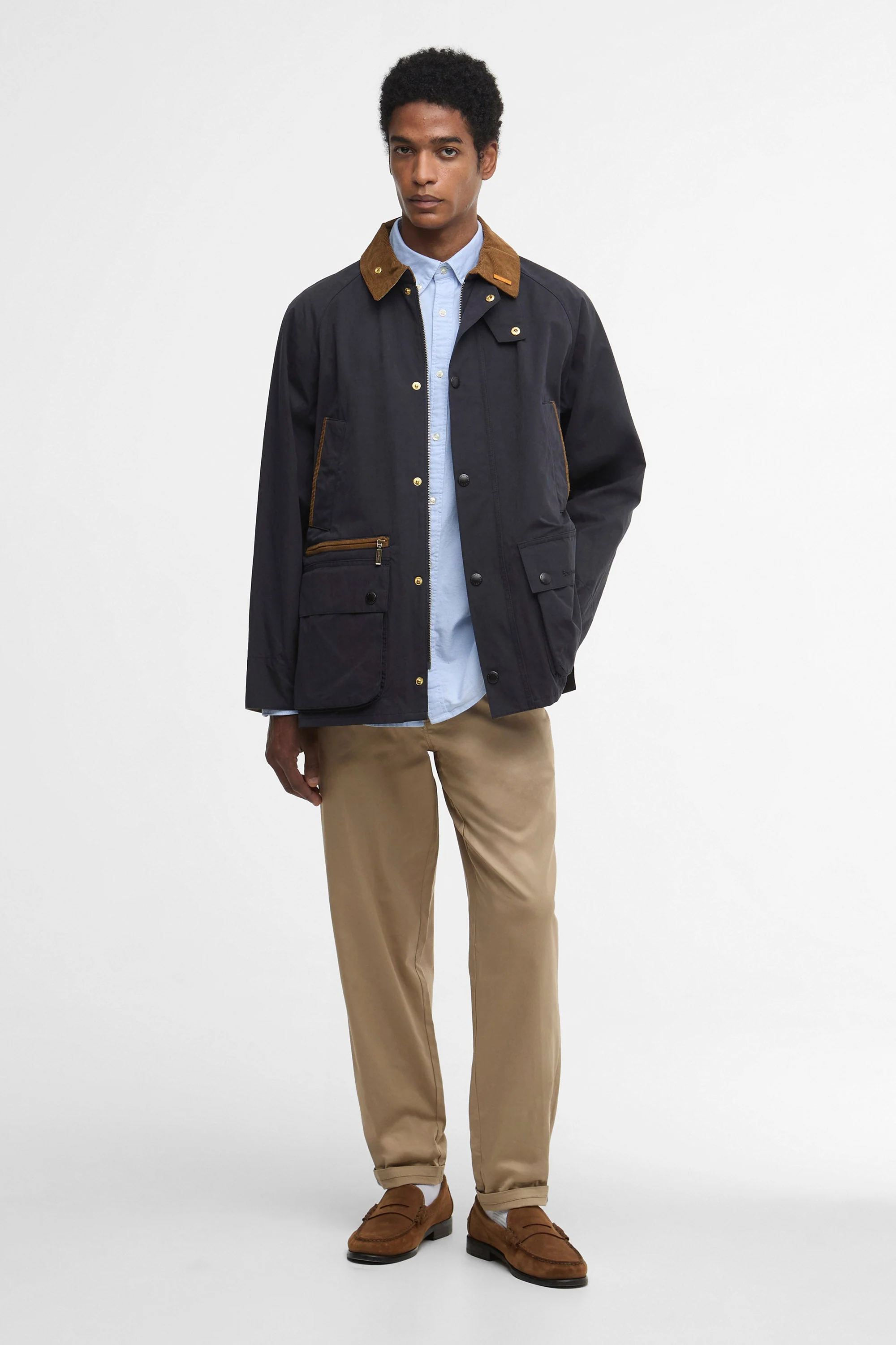 Icons Bedale Jacket - Navy - Image 3