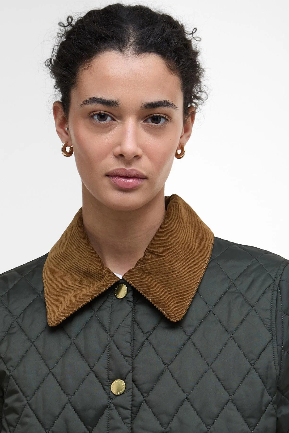 Icons Liddesdale Cropped Quilted Jacket - Sage/Ancient - Image 5