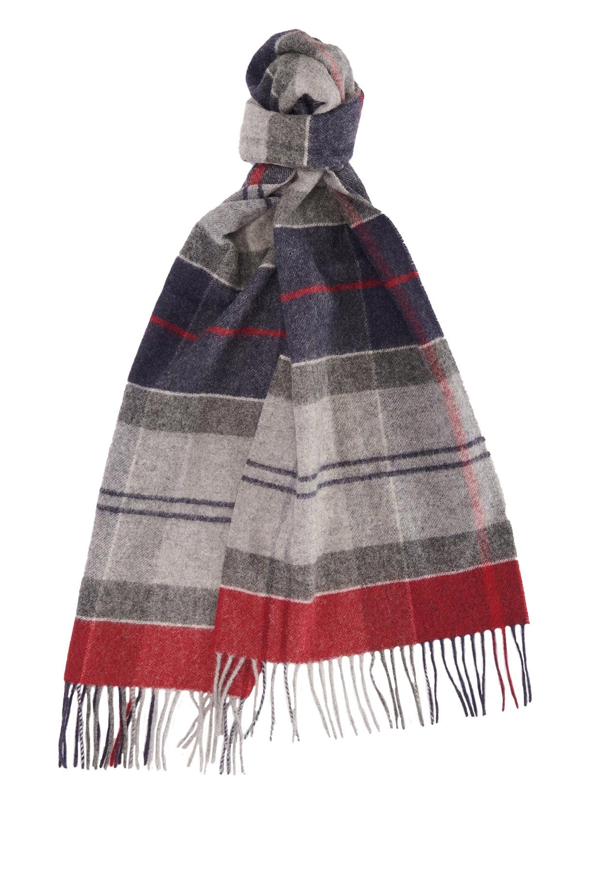 Inverness Tartan Scarf - Blue Granite