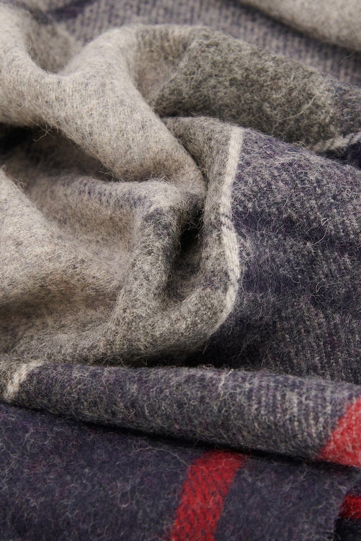 Inverness Tartan Scarf - Blue Granite - Image 3