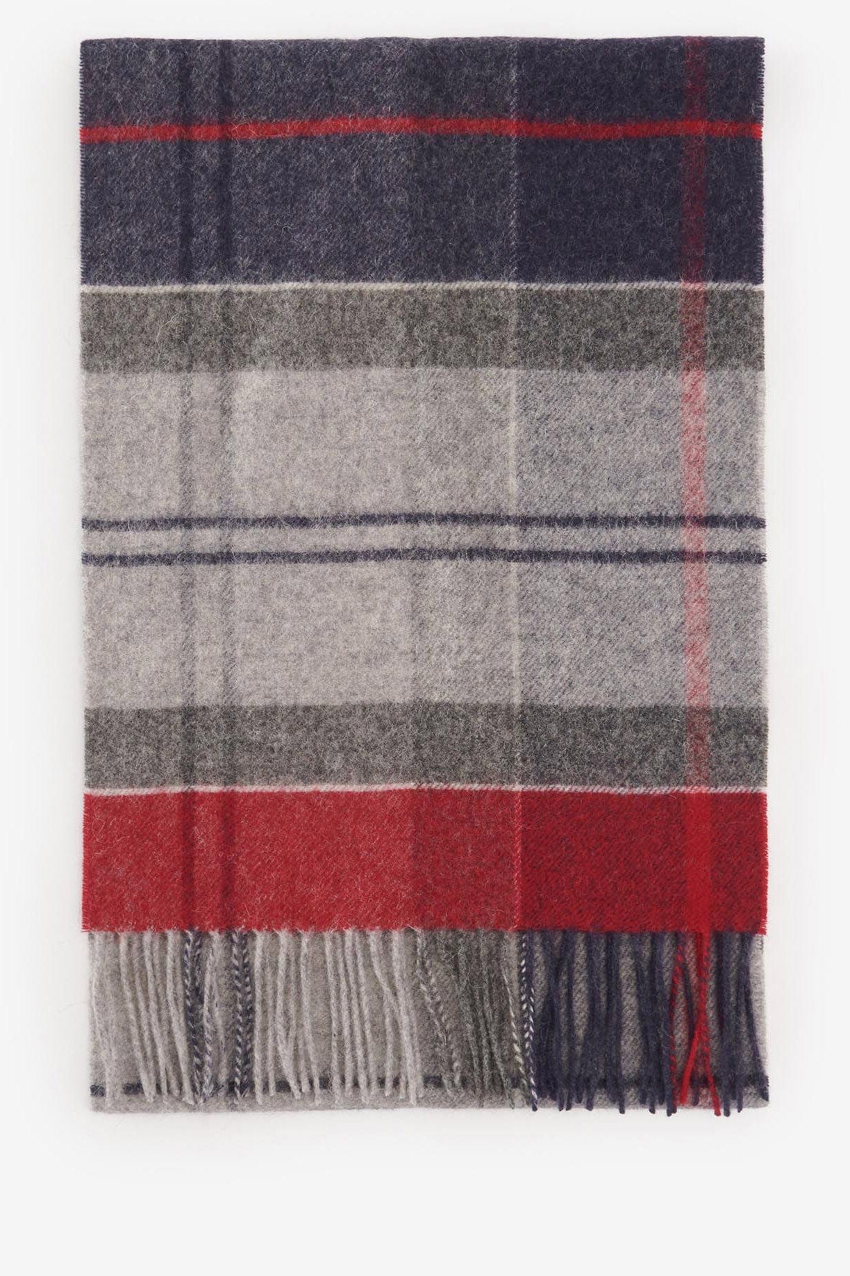 Inverness Tartan Scarf - Blue Granite - Image 4
