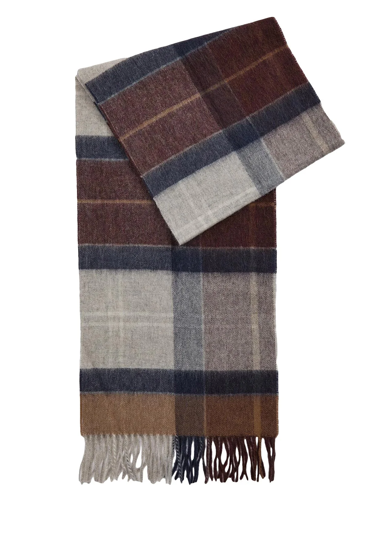 Inverness Tartan Scarf - Midnight Oak Tartan