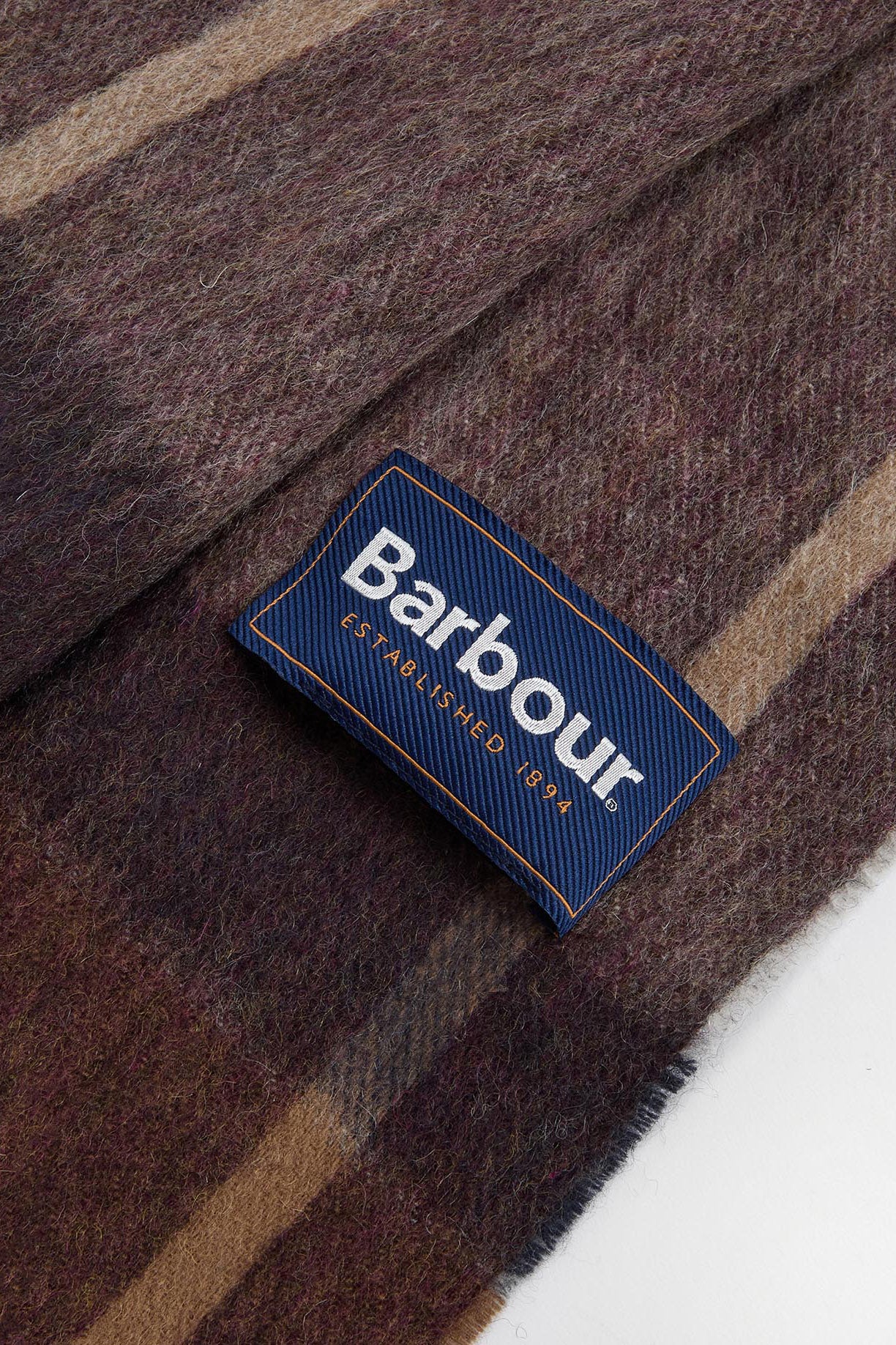 Inverness Tartan Scarf - Midnight Oak Tartan - Image 3