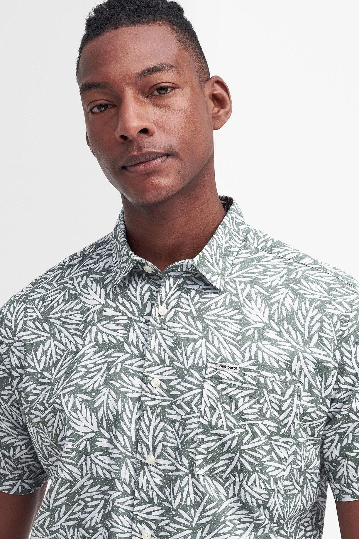 Jackstone Regular Fit Short Sleeve Shirt - Pea Green - Image 4